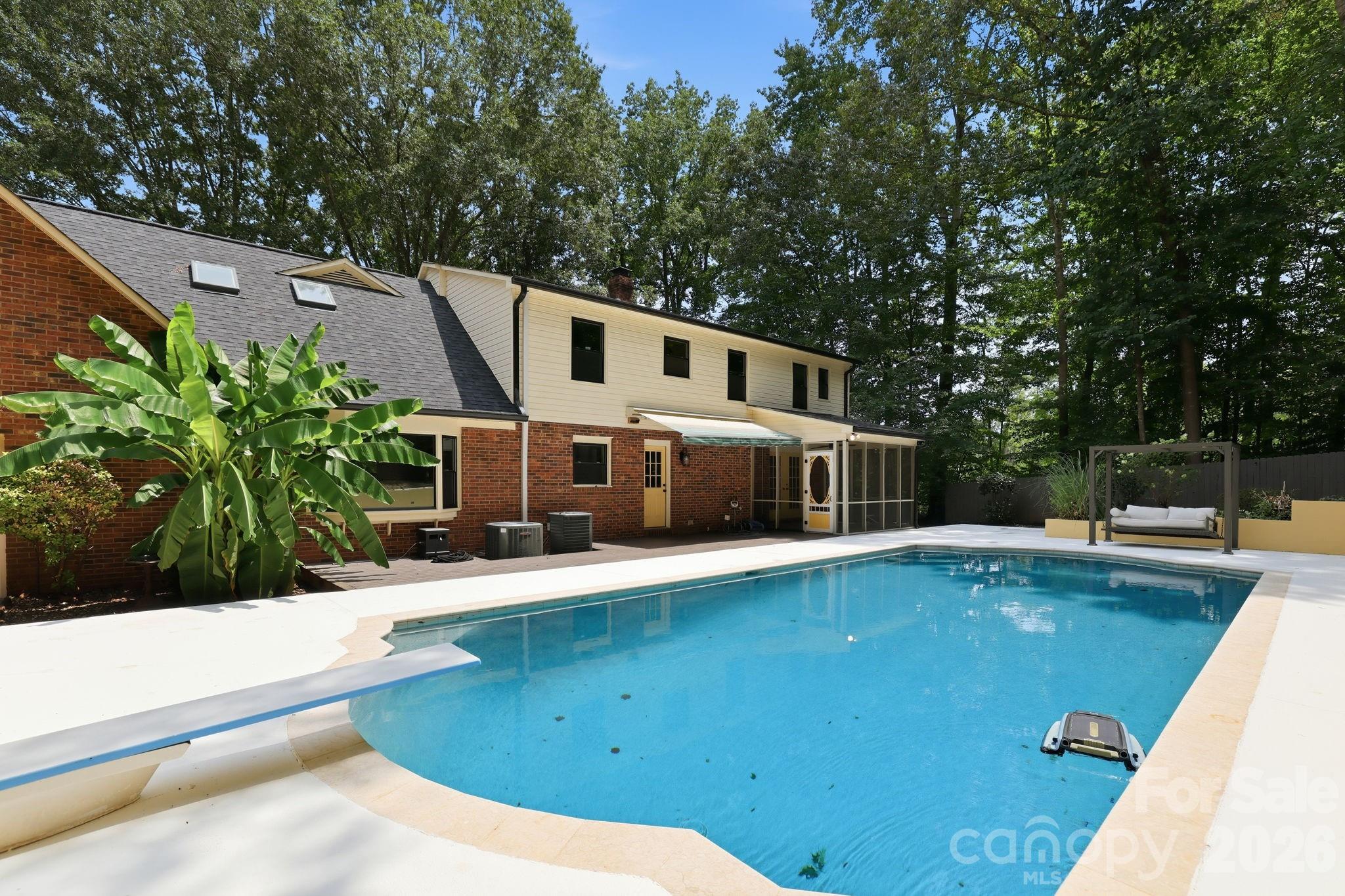 Pool Area - 514 Belwood Drive, Belmont