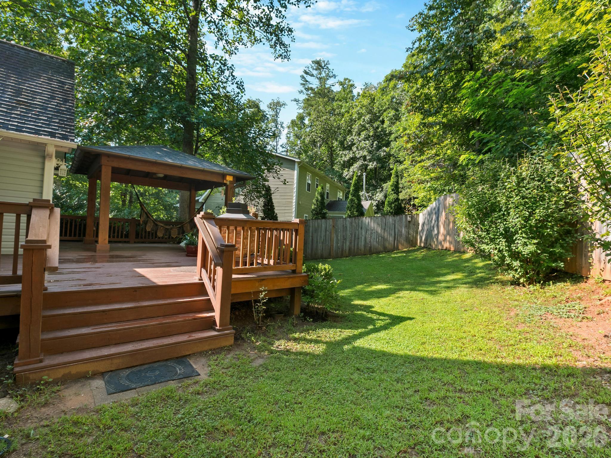 back deck - 306 Golden Hawk Trail, Asheville