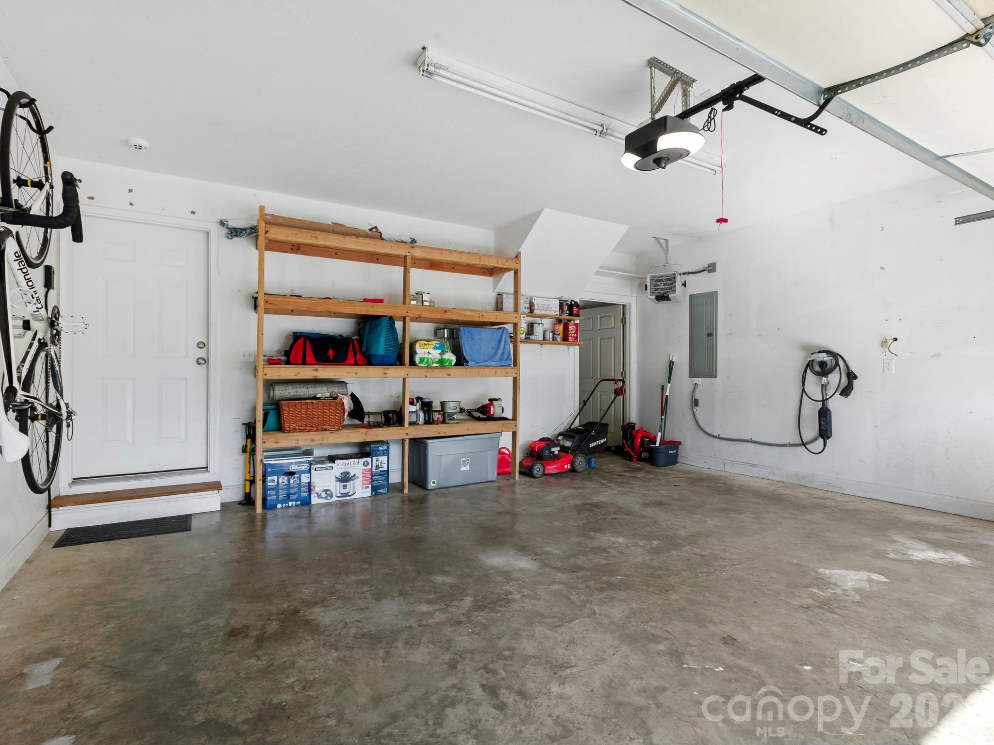 2 car garage with storage room - 306 Golden Hawk Trail, Asheville