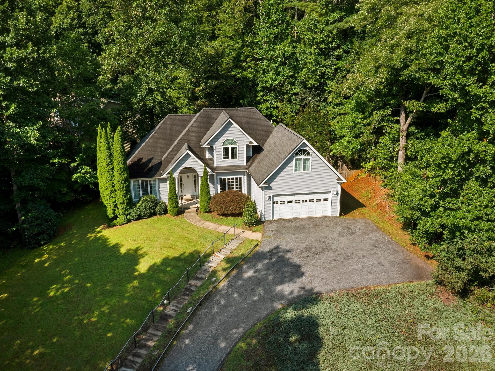 front of home - 306 Golden Hawk Trail, Asheville