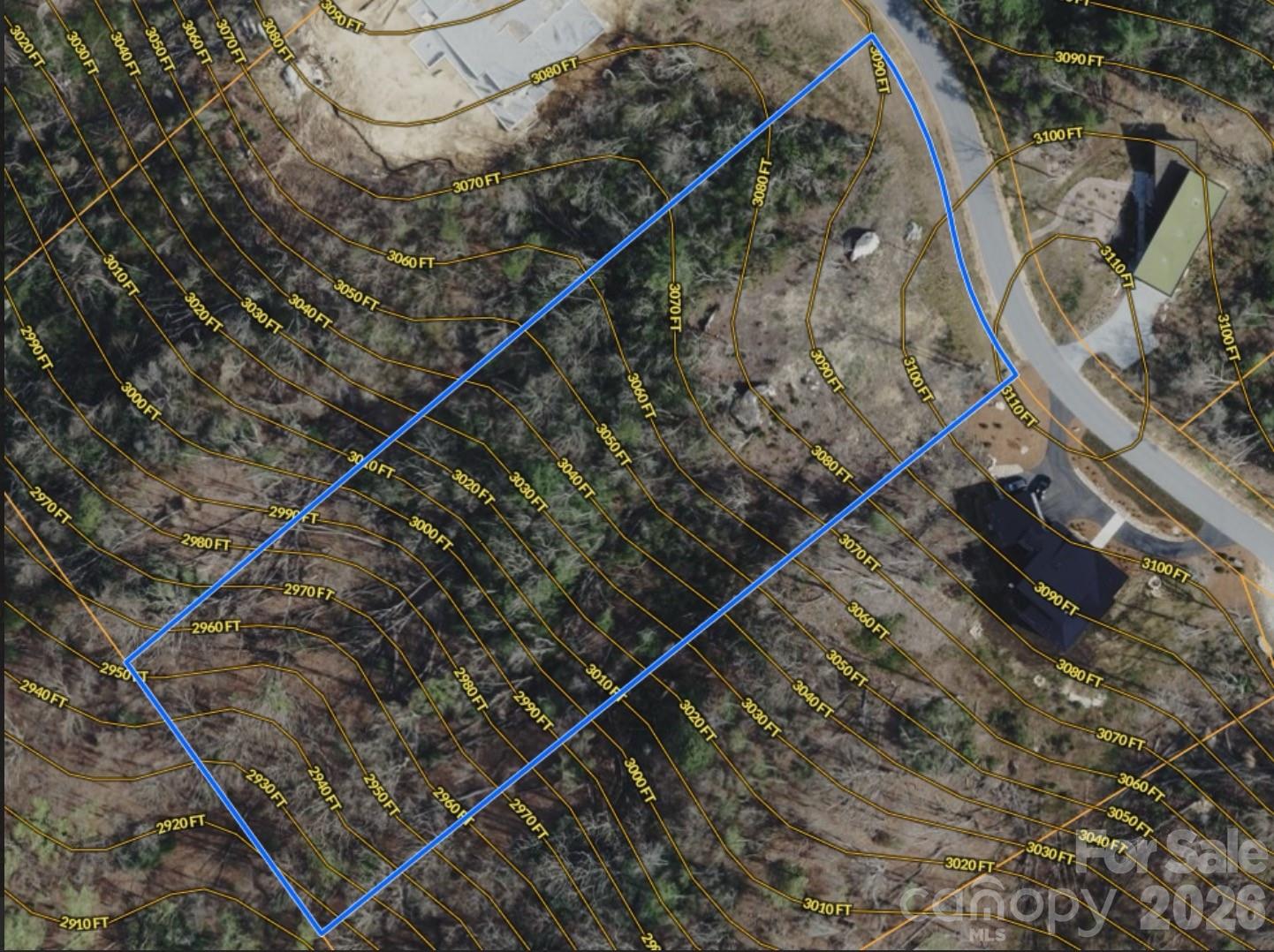 Lot from LandID with Elevation - 99999 Mountain Grove Lane, Fletcher
