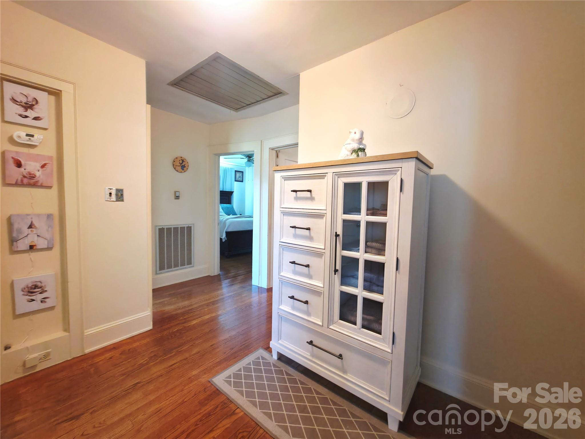 Oversized hall with working attic fan. Runs smooth and has been maintained. - 1106 N Main Street, Mount Holly