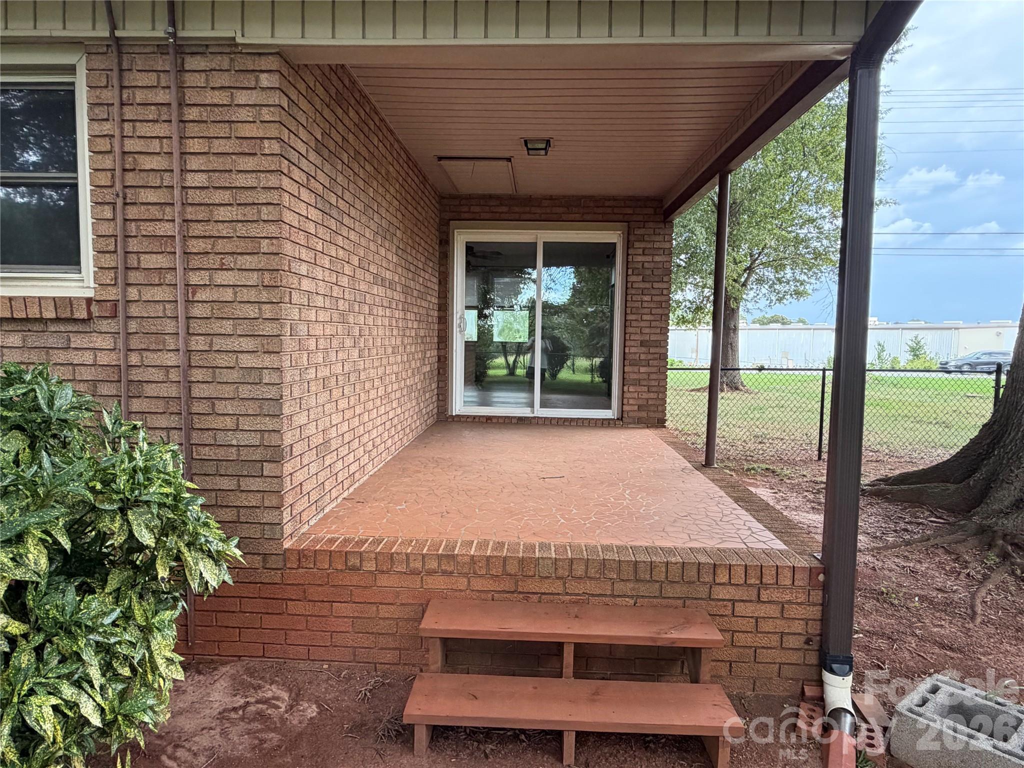 Patio off master suite - 3649 Taylorsville Highway, Statesville