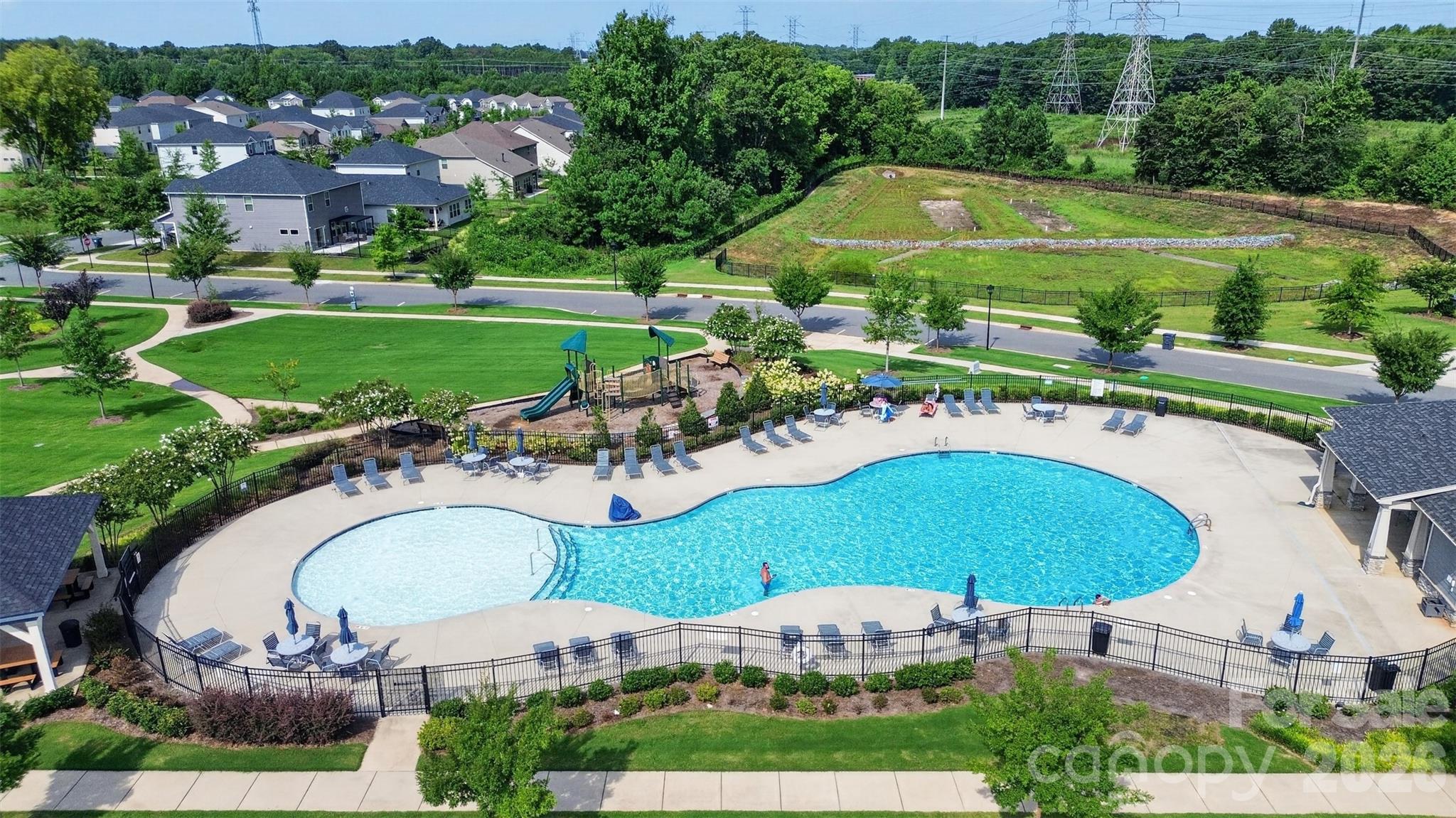 Neighborhood Pool - 11922 Silverheel Lane, Huntersville