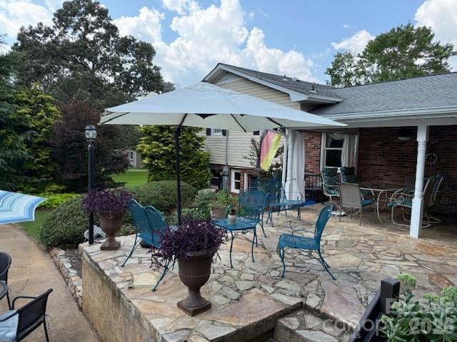 Patio View - 3319 Humphries Road, Shelby