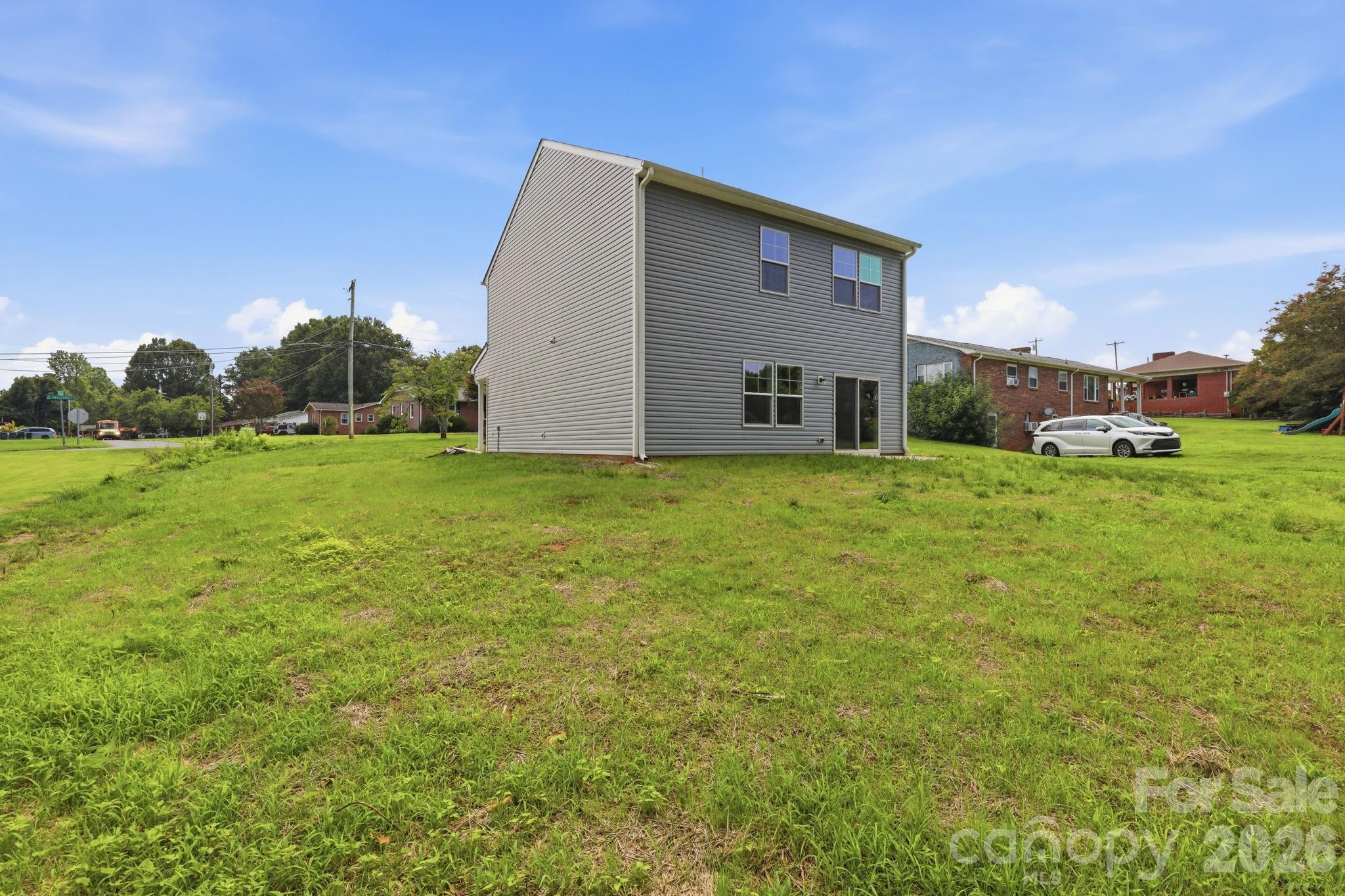 Rear of House - 2604 Greencrest Lane, Statesville