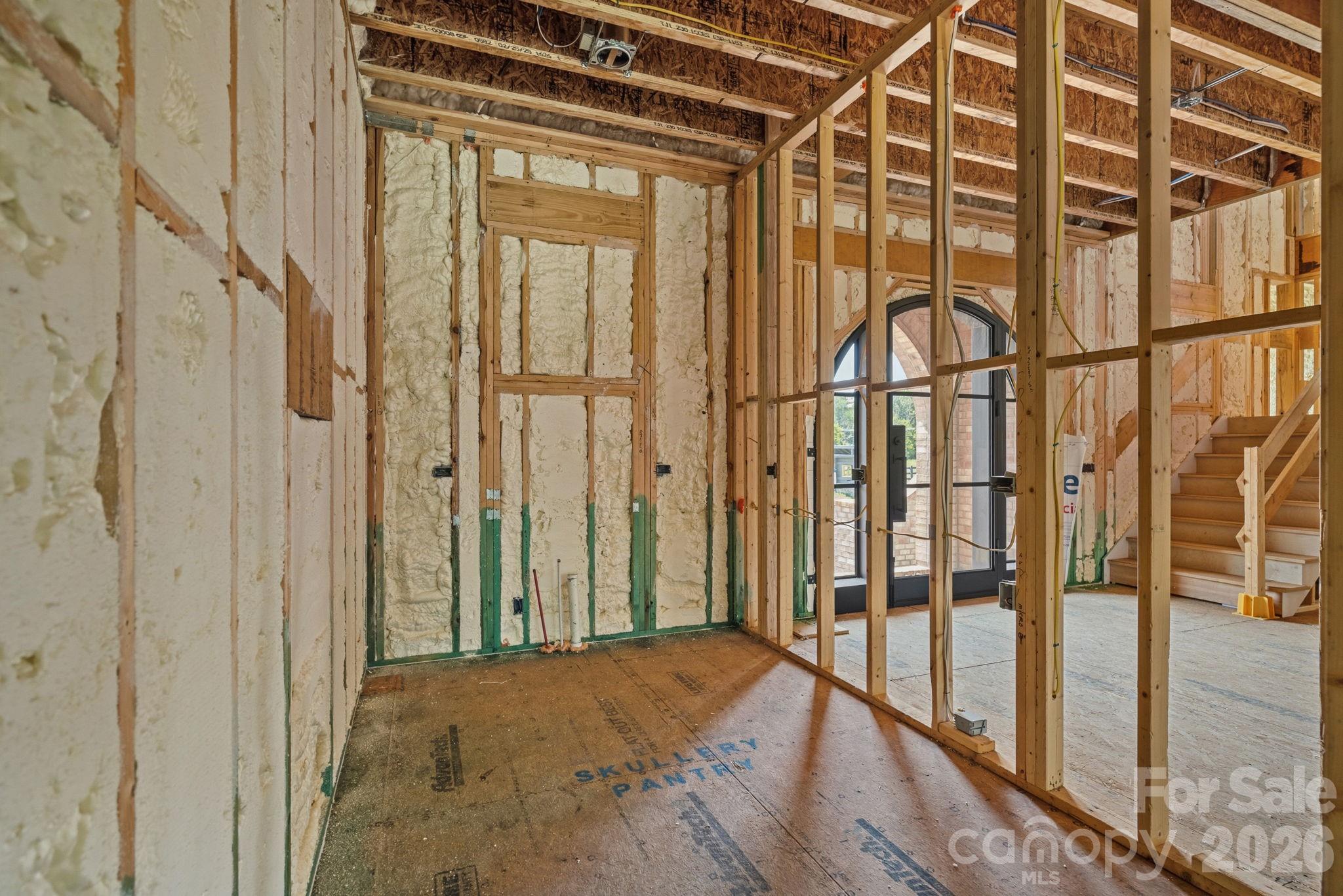 Scullery with optional Costco door - 1011 Helaina Court, Waxhaw