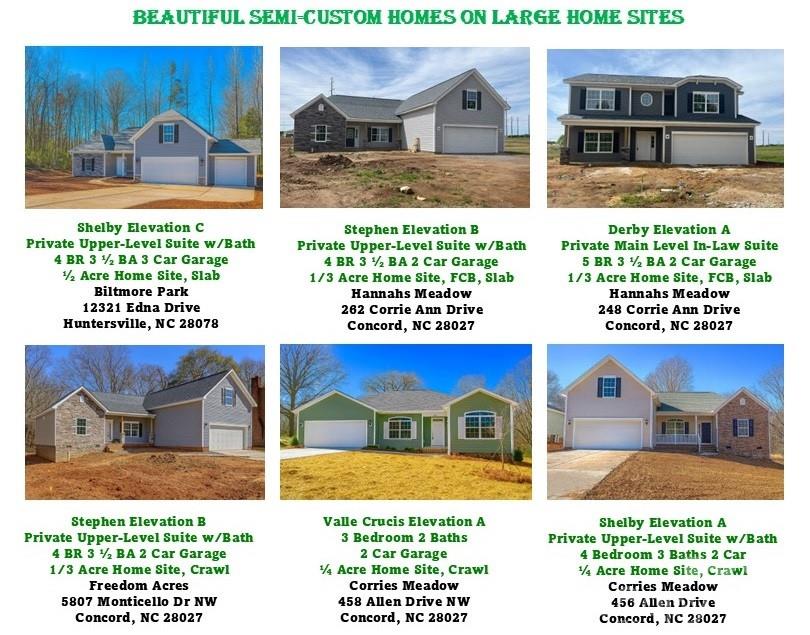 "Move-In Ready" Homes available now! - 266 Corrie Ann Drive, Concord
