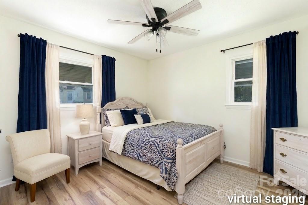 Bedroom one virtually staged - 3270 Bridges Drive, Rock Hill