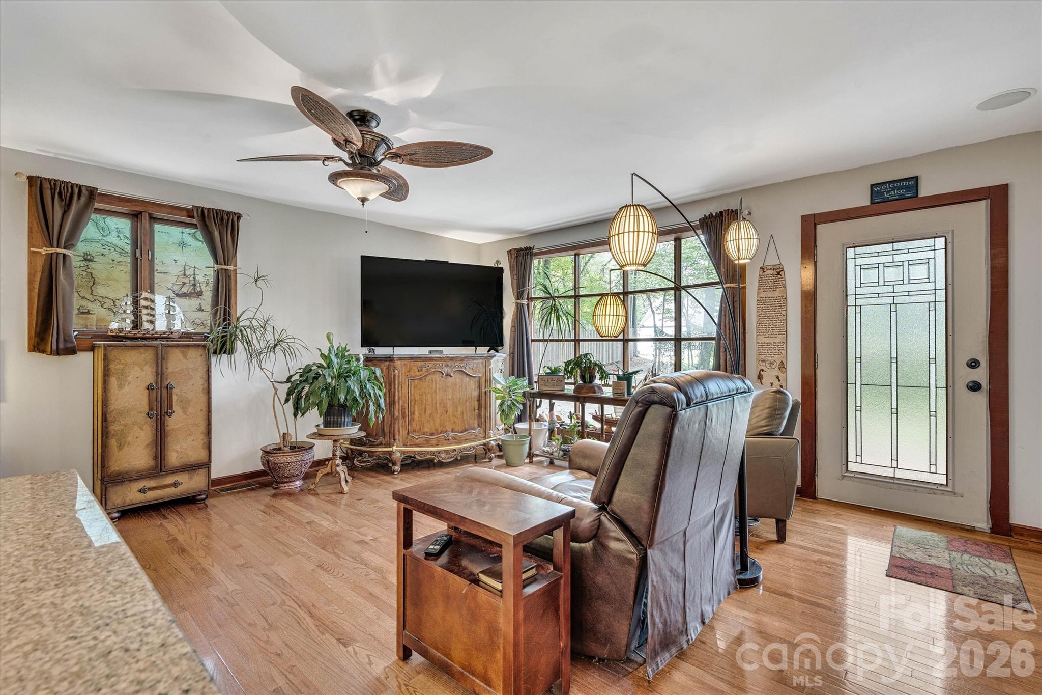 Living room features a huge picture window that lets in plenty of natural light. 7697 Katherine Drive - 7697 Katherine Drive, Denver