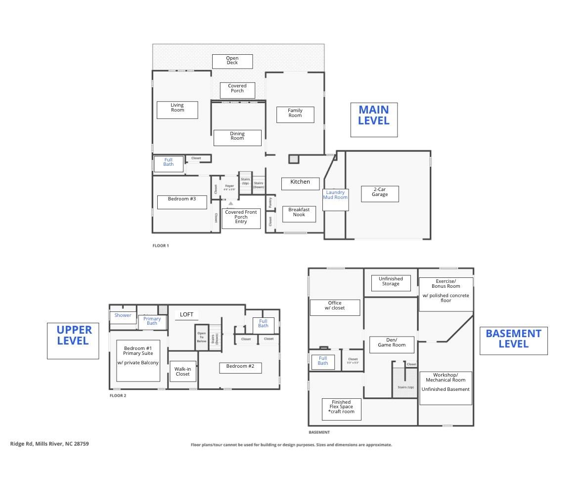 Spacious home with nearly 3700 SF, spread over 3 levels - 10 Chestnut Ridge Road, Mills River