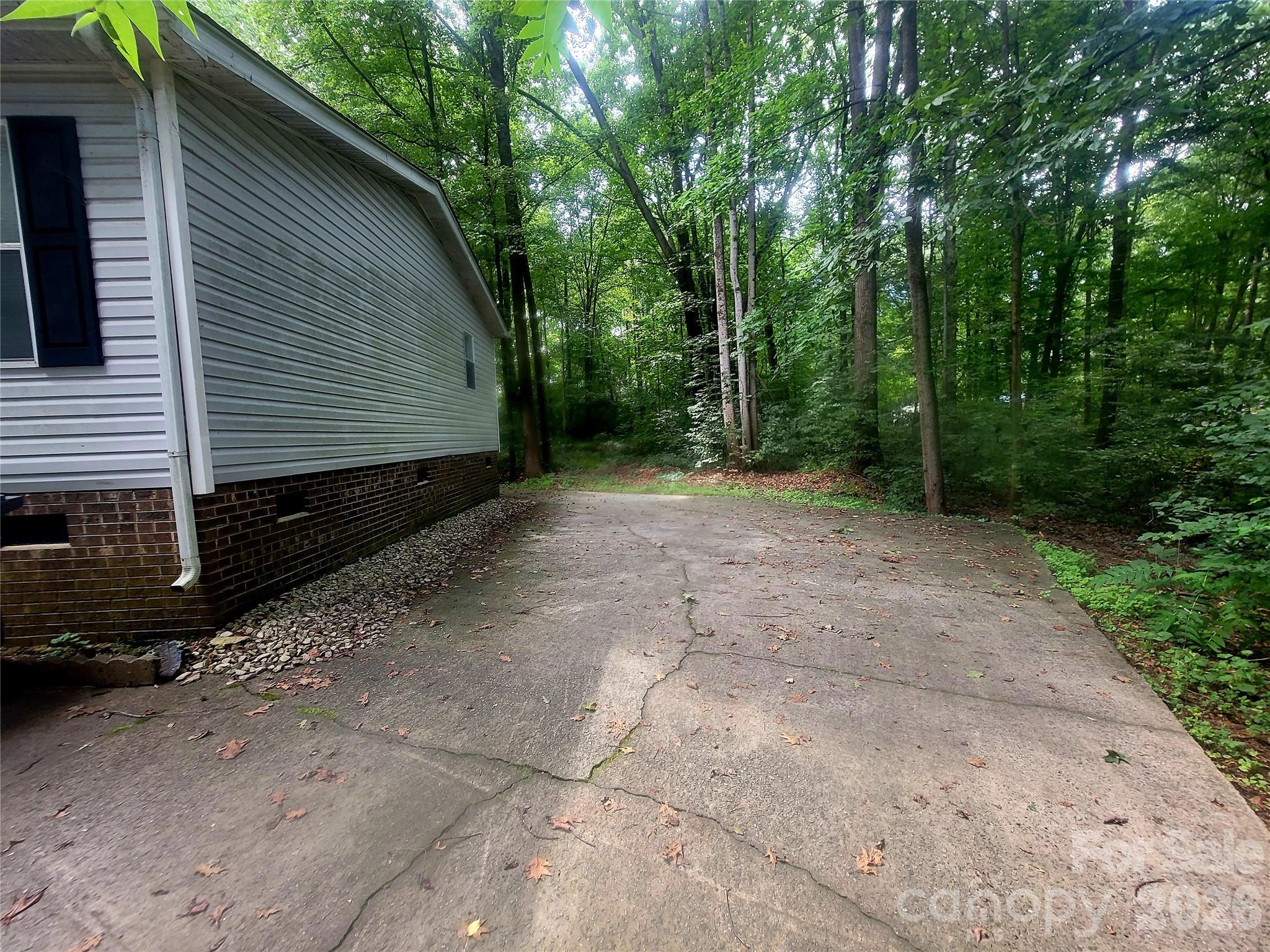 Driveway/side of home - 121 Sylvan Drive, Statesville