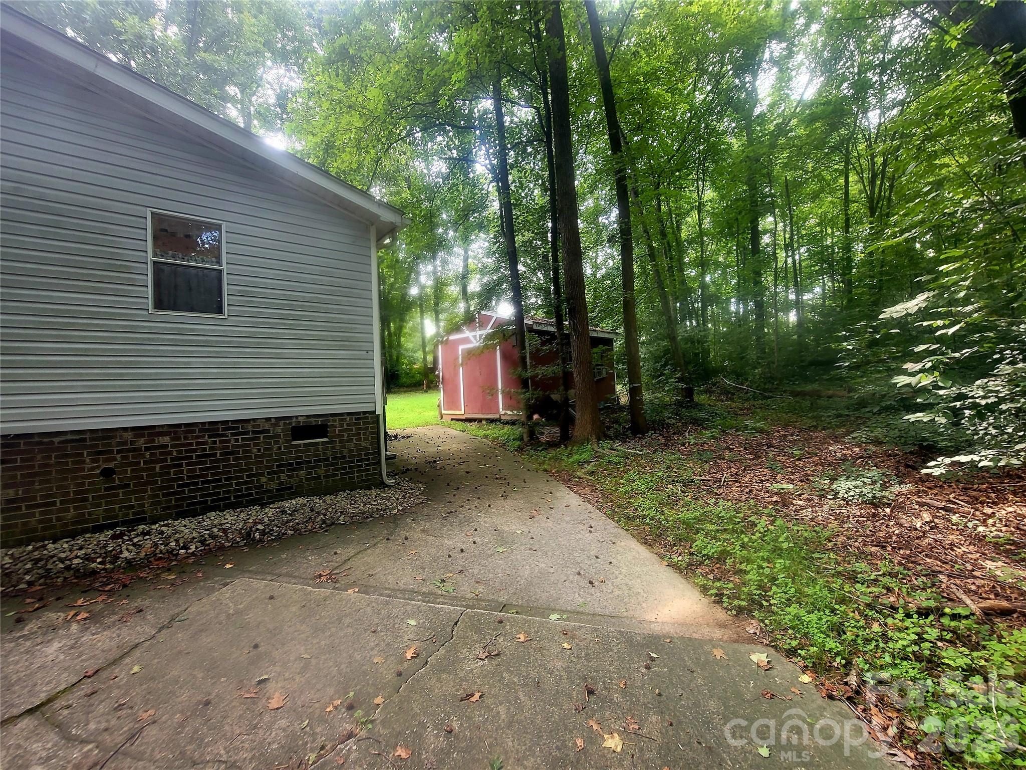 Side/backyard - 121 Sylvan Drive, Statesville