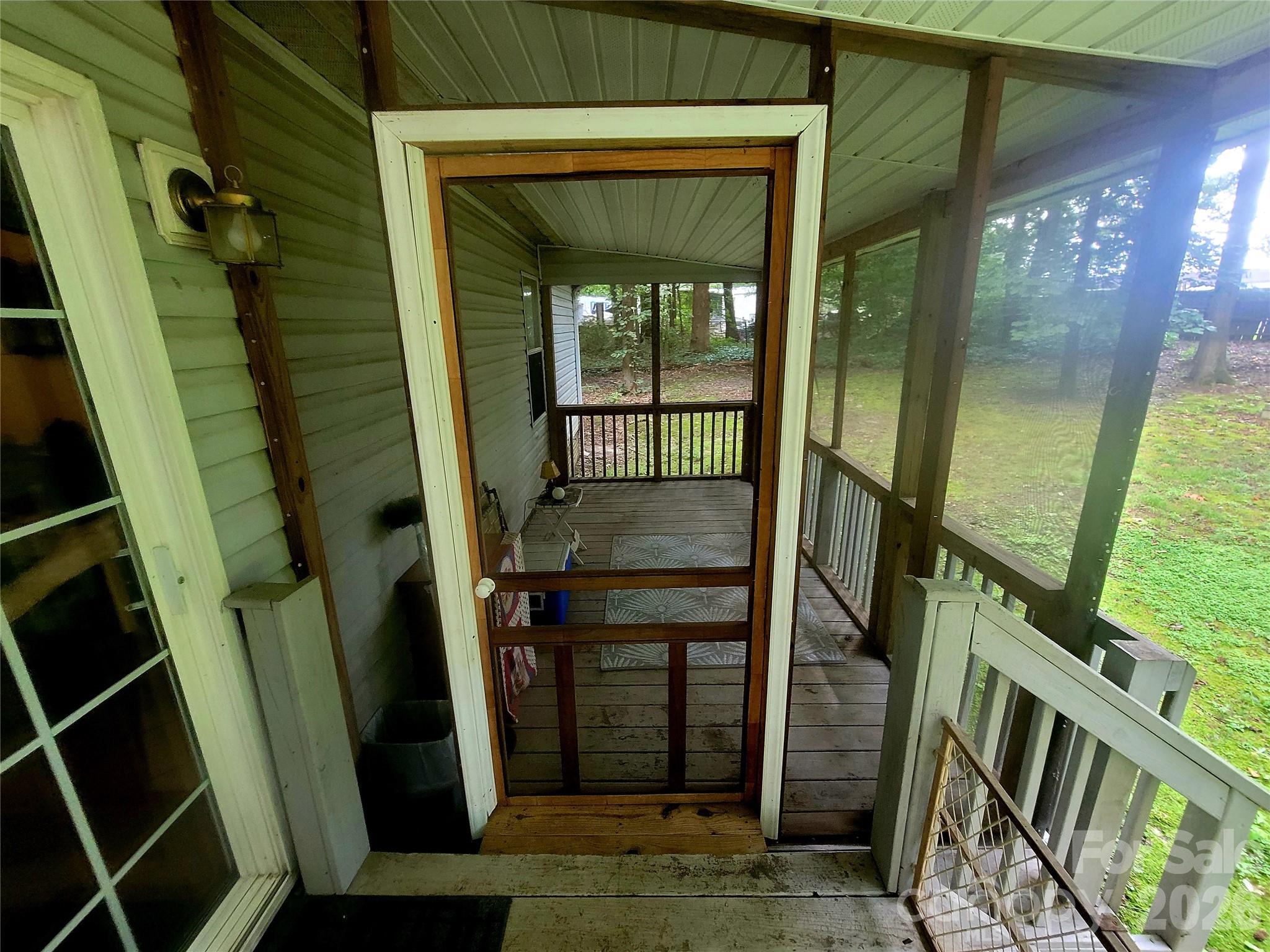 Back porch - 121 Sylvan Drive, Statesville