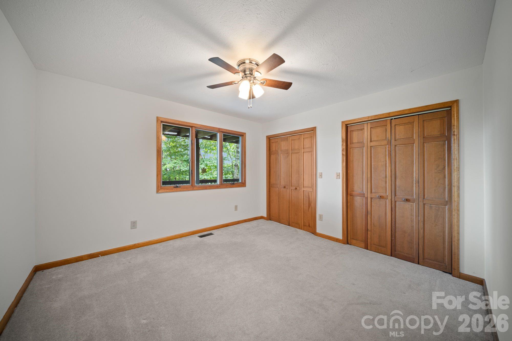 Unstaged bedroom/flex in basement 2 - 1105 High Vista Drive, Mills River