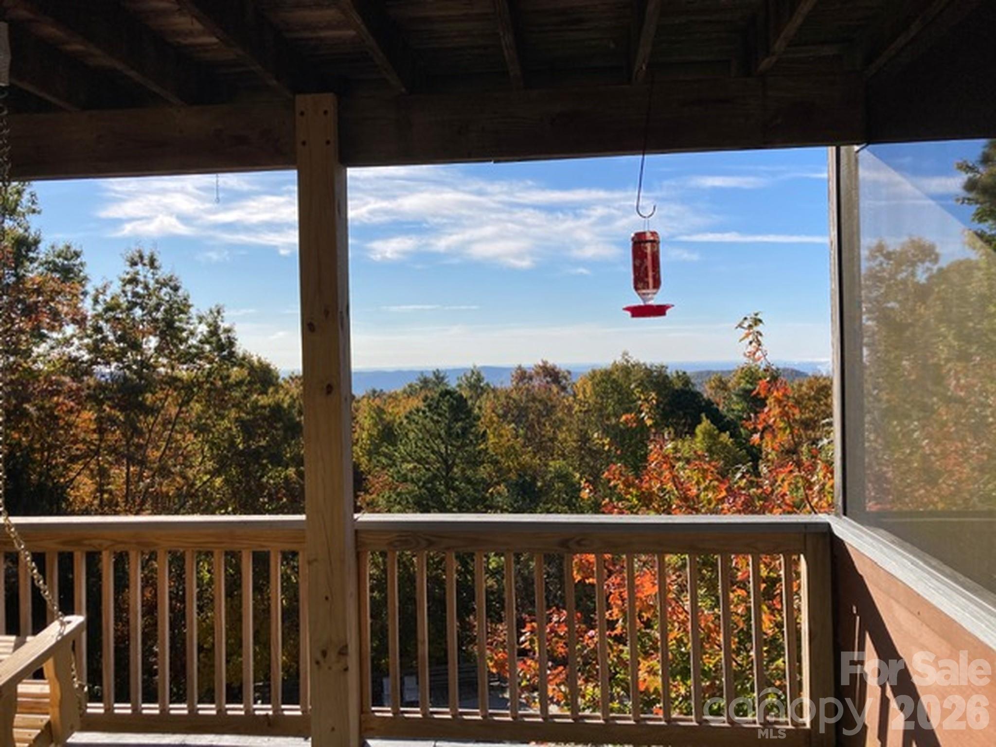 From Homeowner - Another Fall view from deck - 121 Toxaway Views Drive, Lake Toxaway