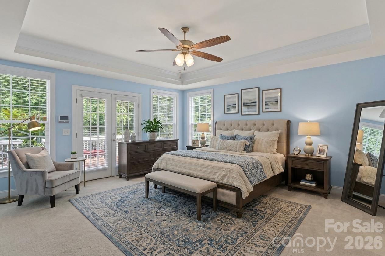 virtual photo of primary master - main floor - 9329 Uxbridge Lane, Huntersville