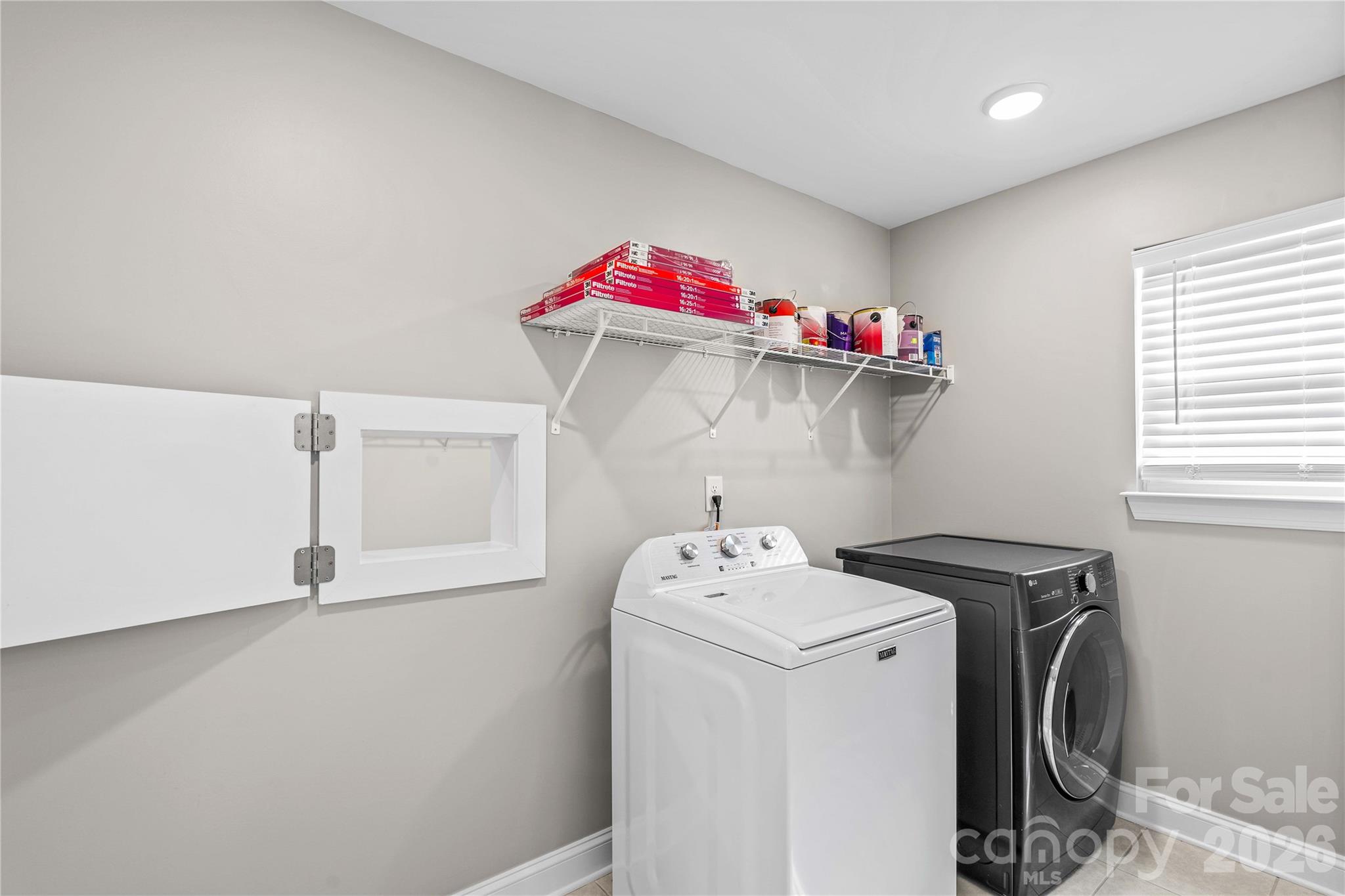 Laundry upper level w/bedrooms - 117 Farrier Lane, Statesville