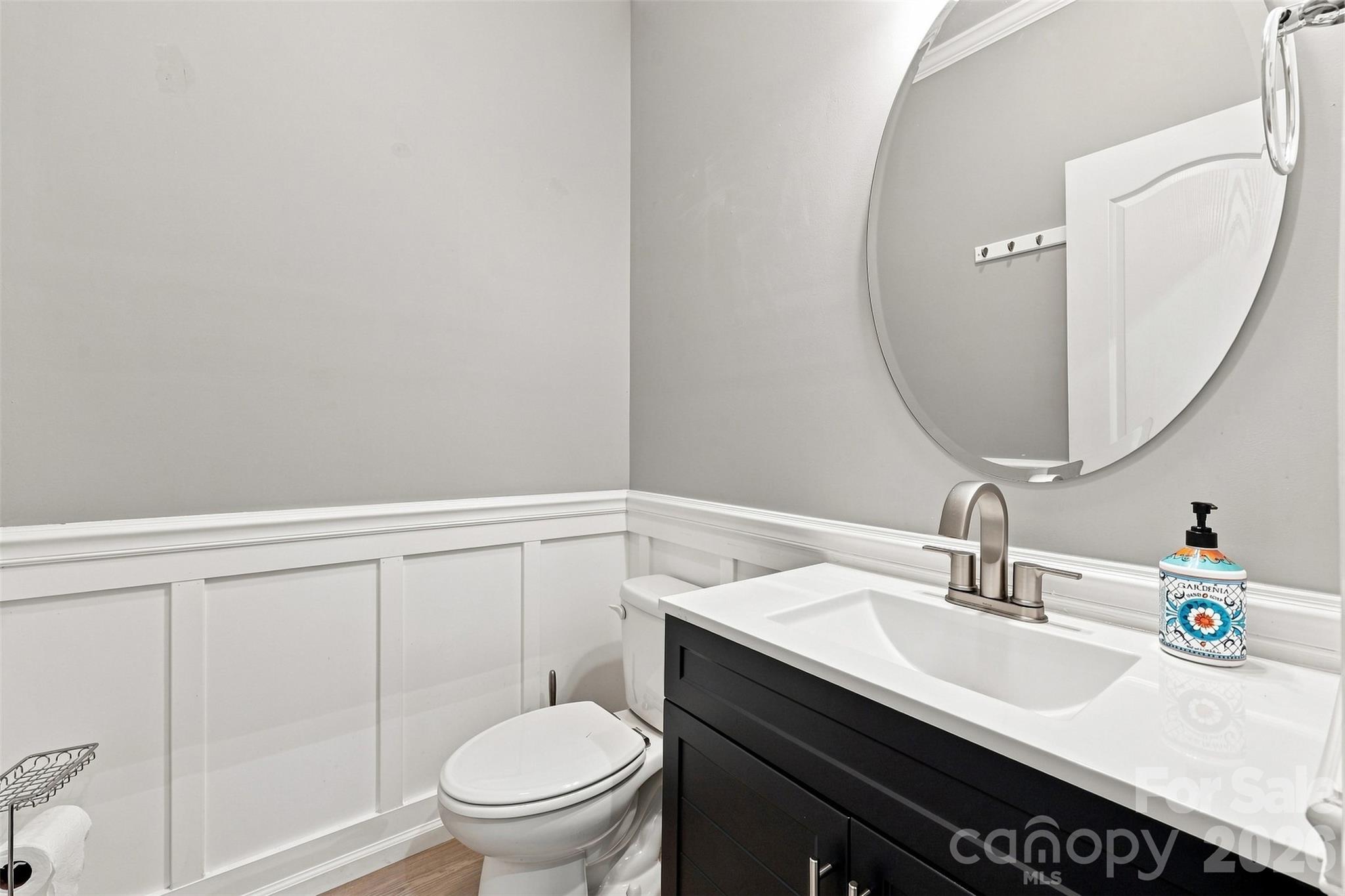 1st floor 1/2 bath - 126 Misty Woods Drive, Clover