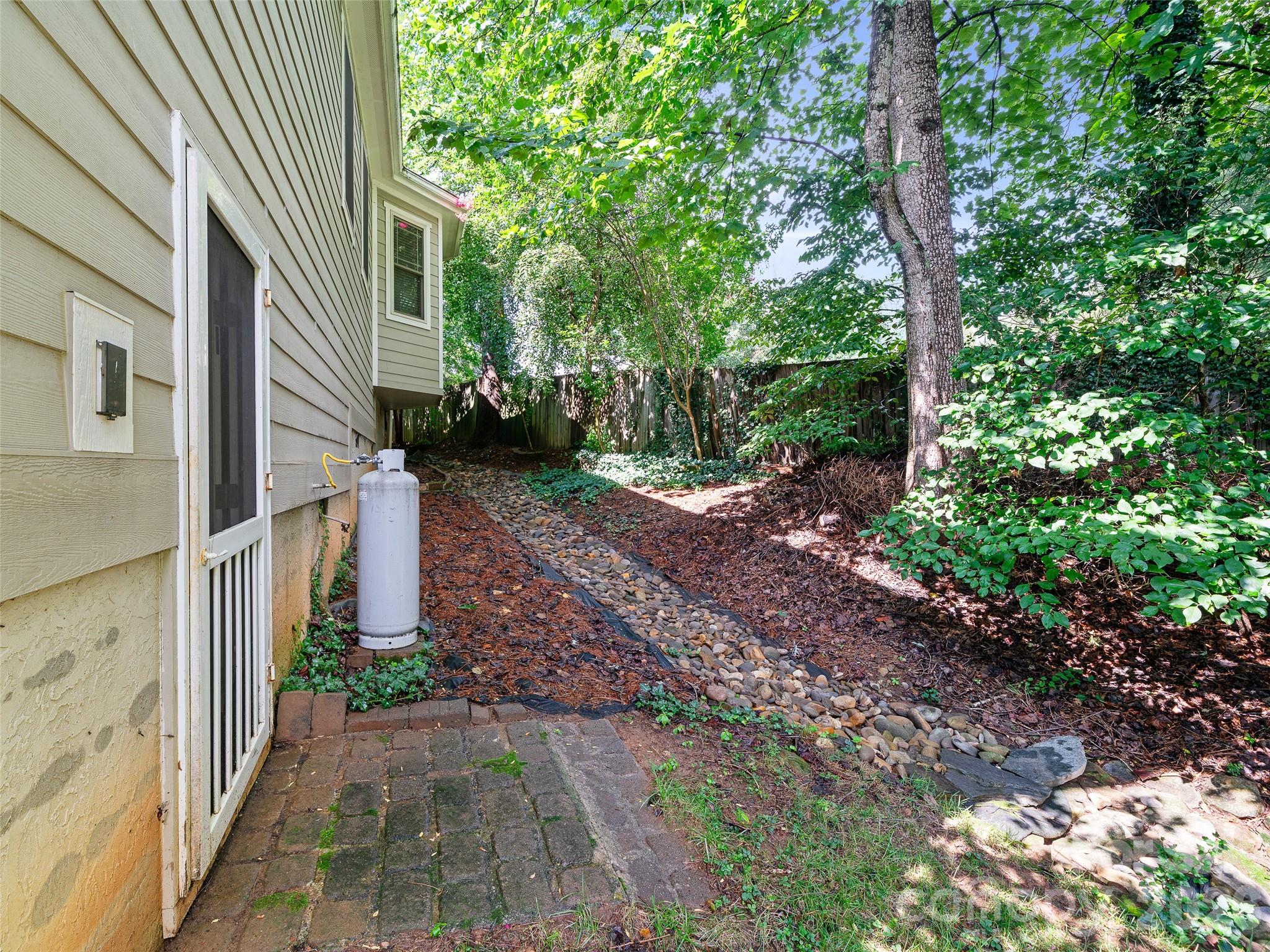 crawlspace entry - 6 Oak Springs Drive, Arden