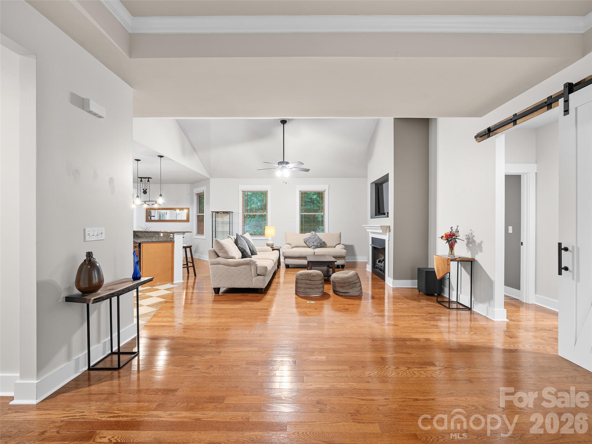 view from entry - 6 Oak Springs Drive, Arden
