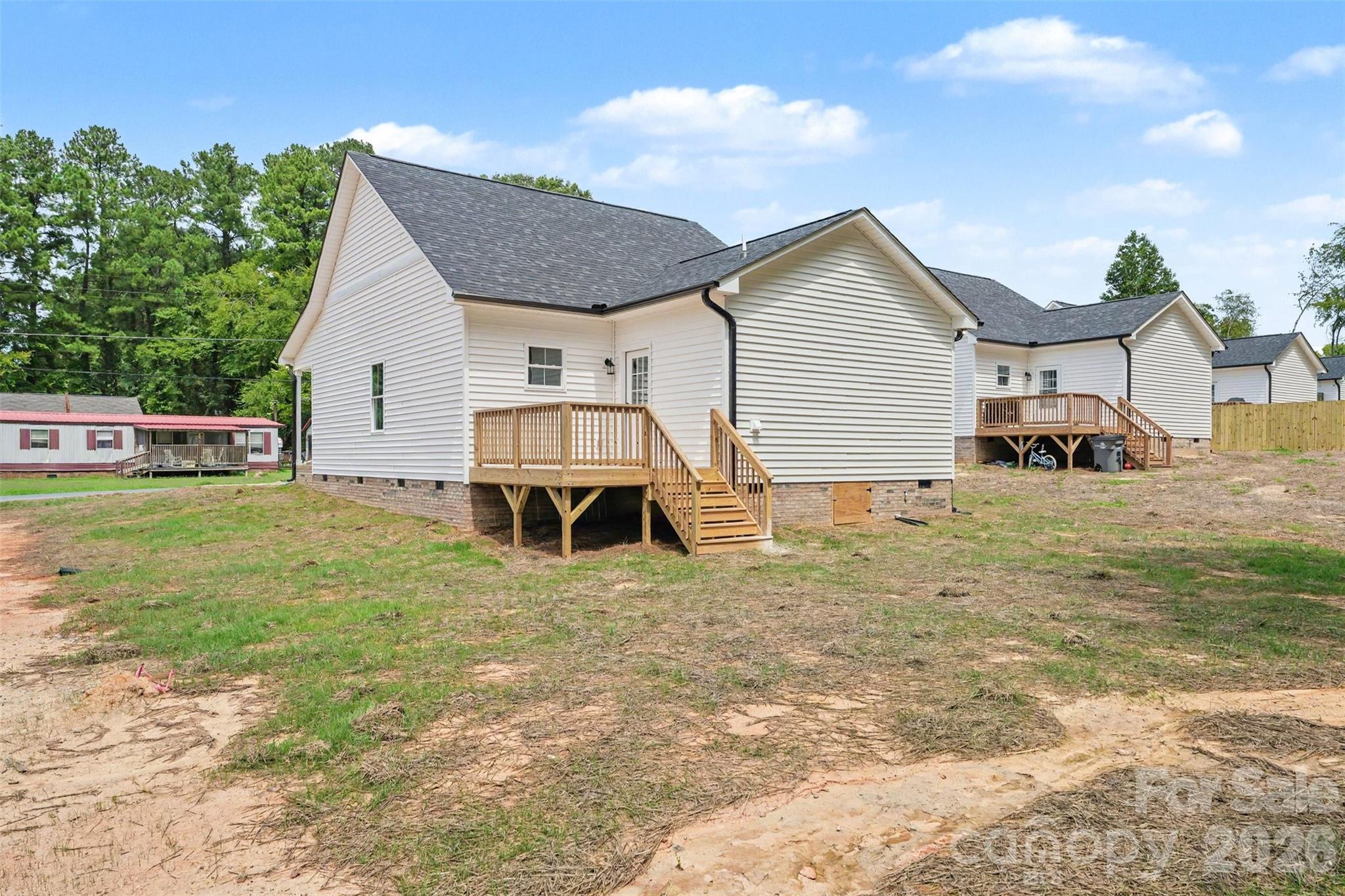 Backyard - 749 Jack Street, Kannapolis