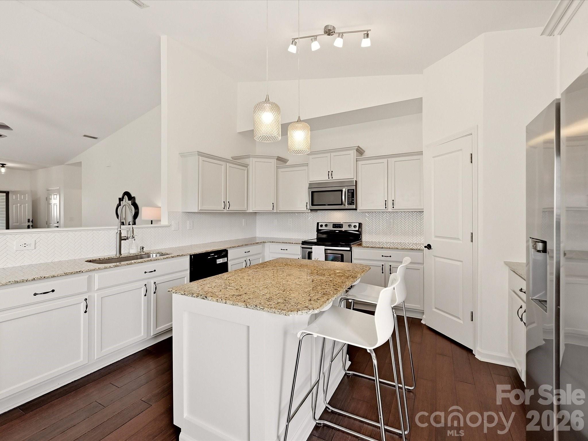 A contemporary twist to the updated Kitchen awaits you - 216 Austin Field Court, Mount Holly