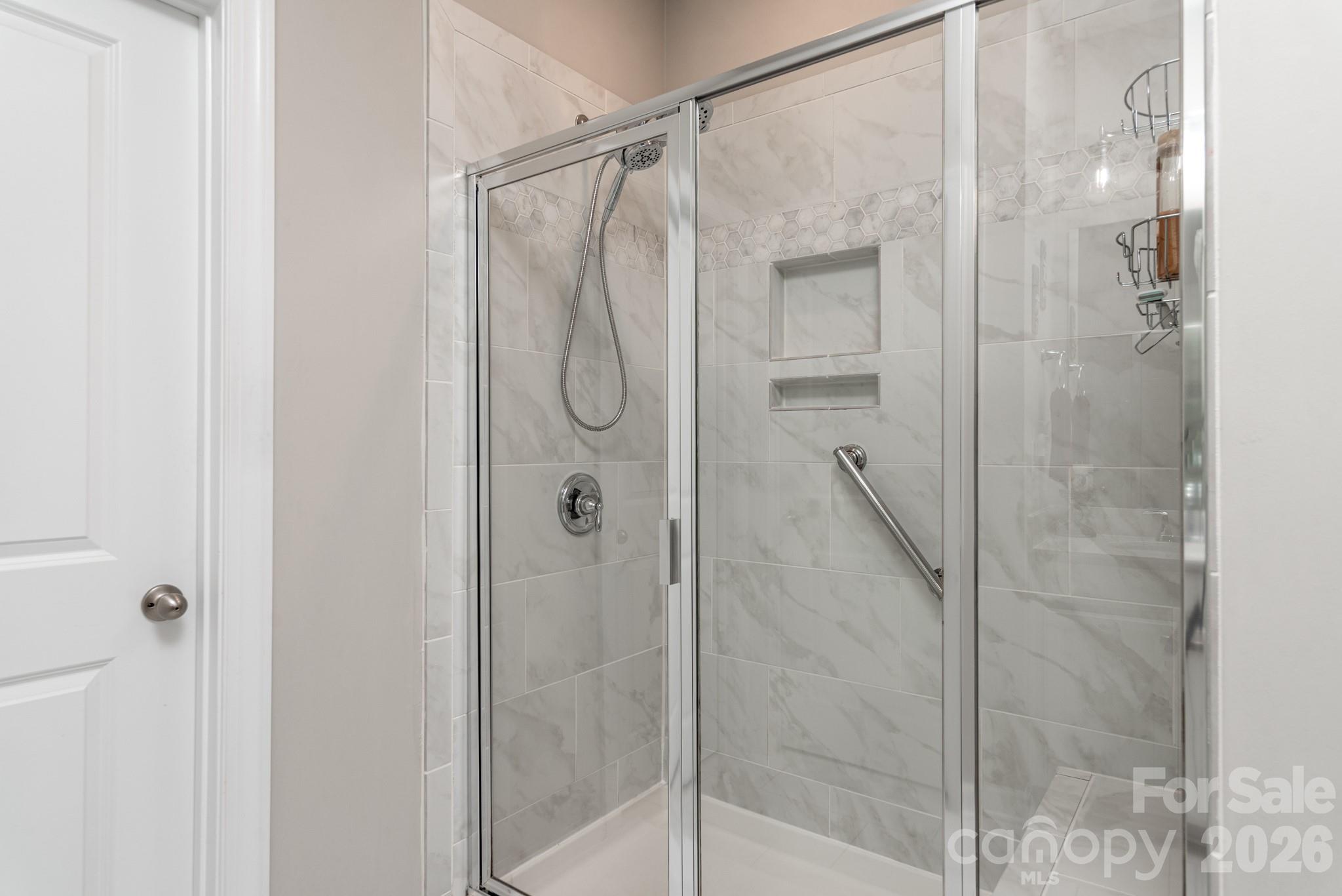 Large tiled primary shower - 5134 Turtle Creek Drive, Denver