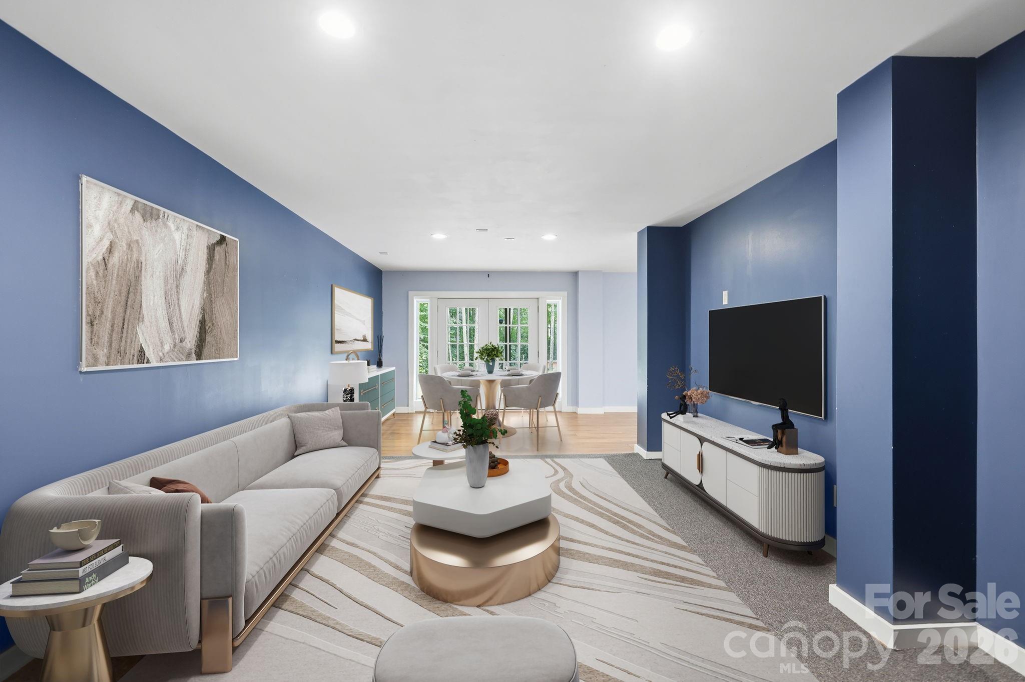 AI Staged - 4035 Bald Creek Road, Clyde