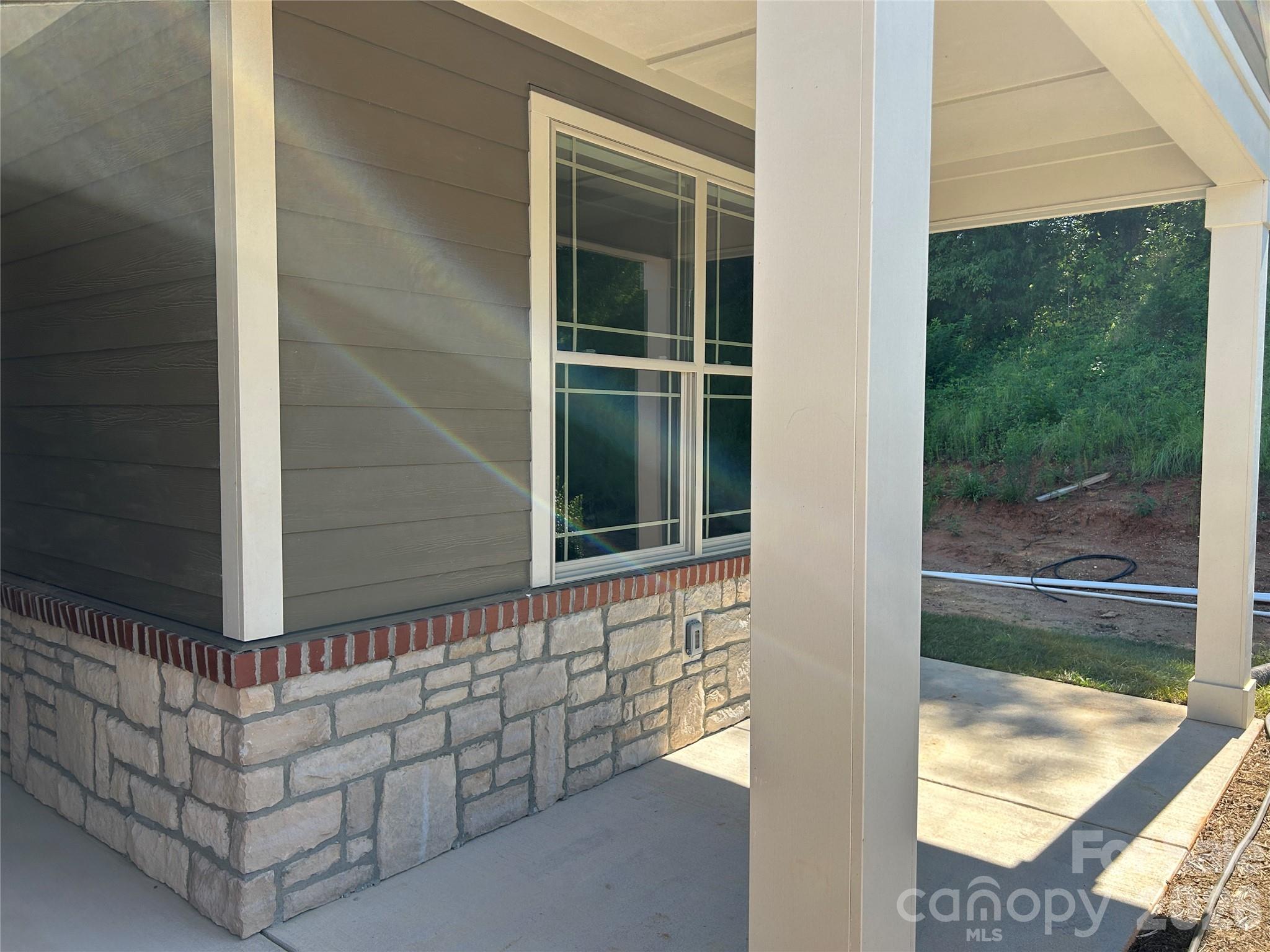 Cover front porch. - 831-A Wynnshire Drive, Hickory