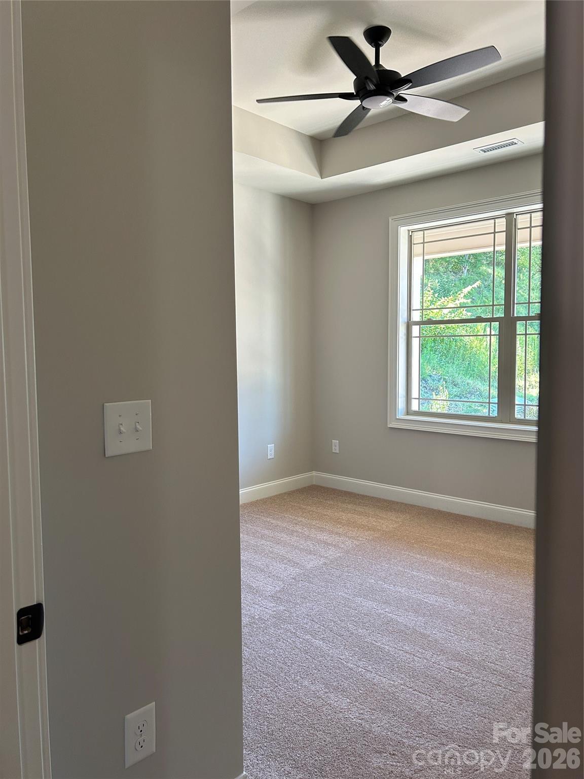 2nd bedroom with fan/light. - 831-A Wynnshire Drive, Hickory