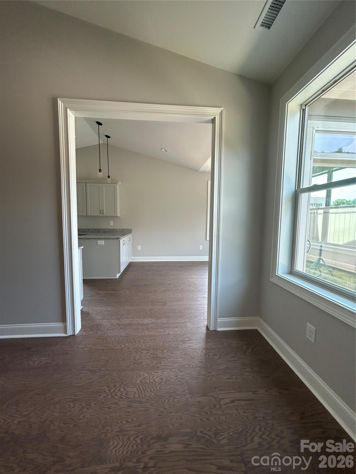 From living area to kitchen. - 831-A Wynnshire Drive, Hickory