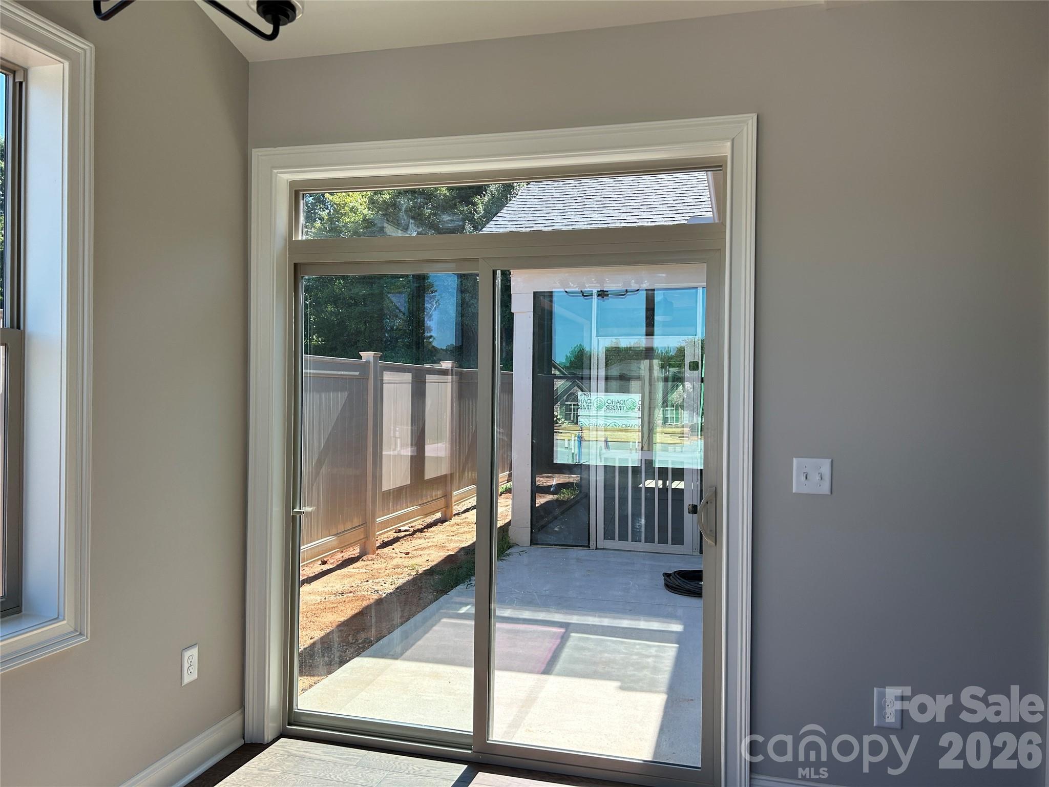 Doors out to open patio. - 831-A Wynnshire Drive, Hickory