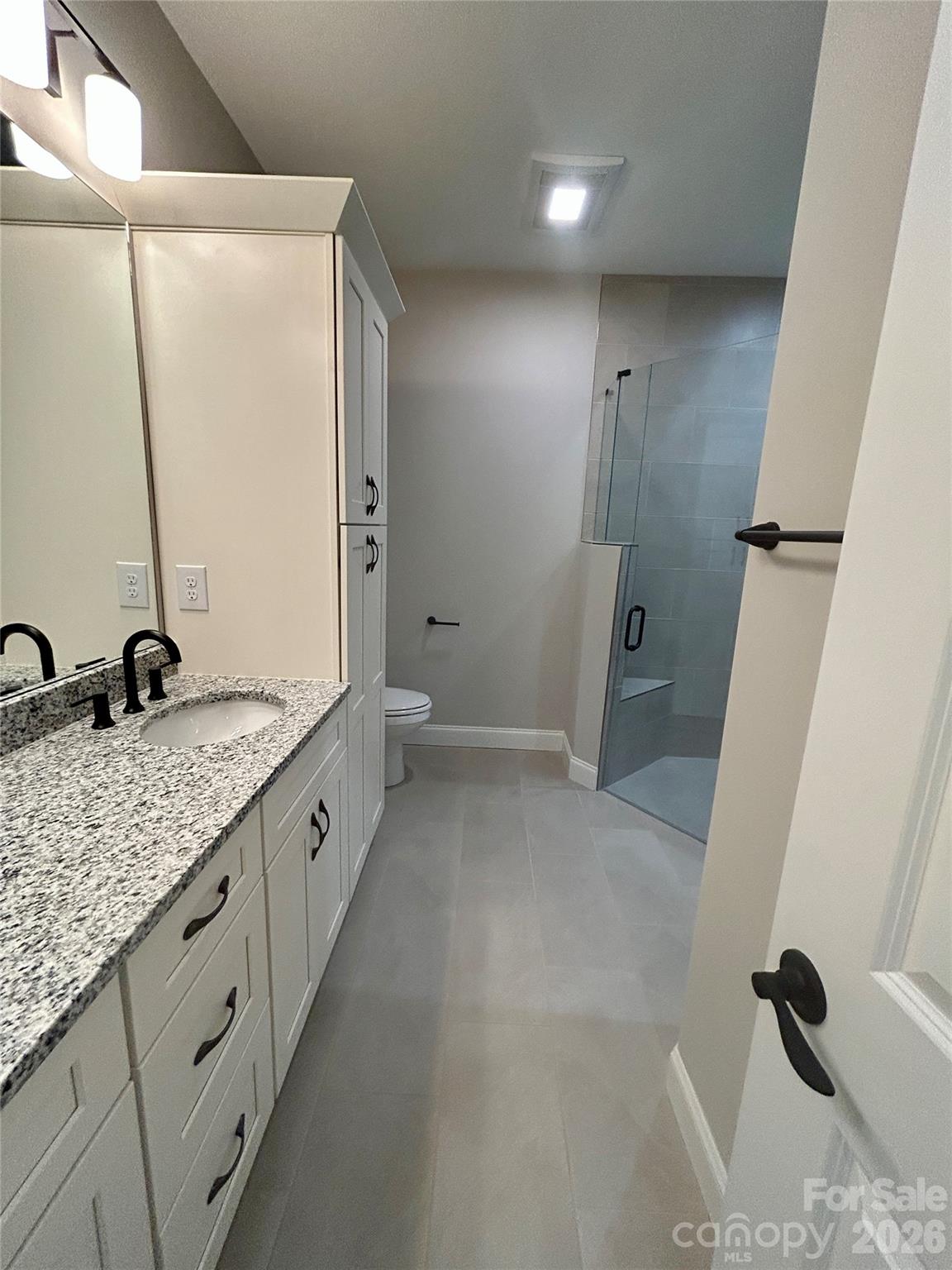 Master bathroom with walk in shower. - 831-A Wynnshire Drive, Hickory