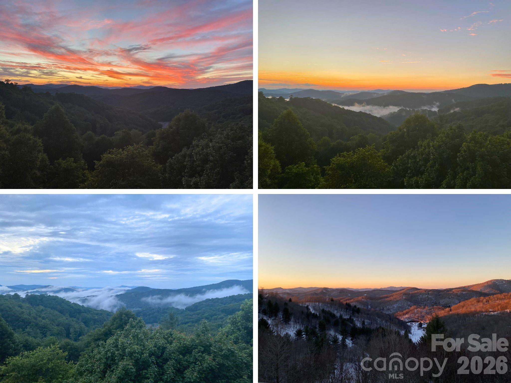 Views from the upper deck! - 179 Sarvis Lane, Mars Hill