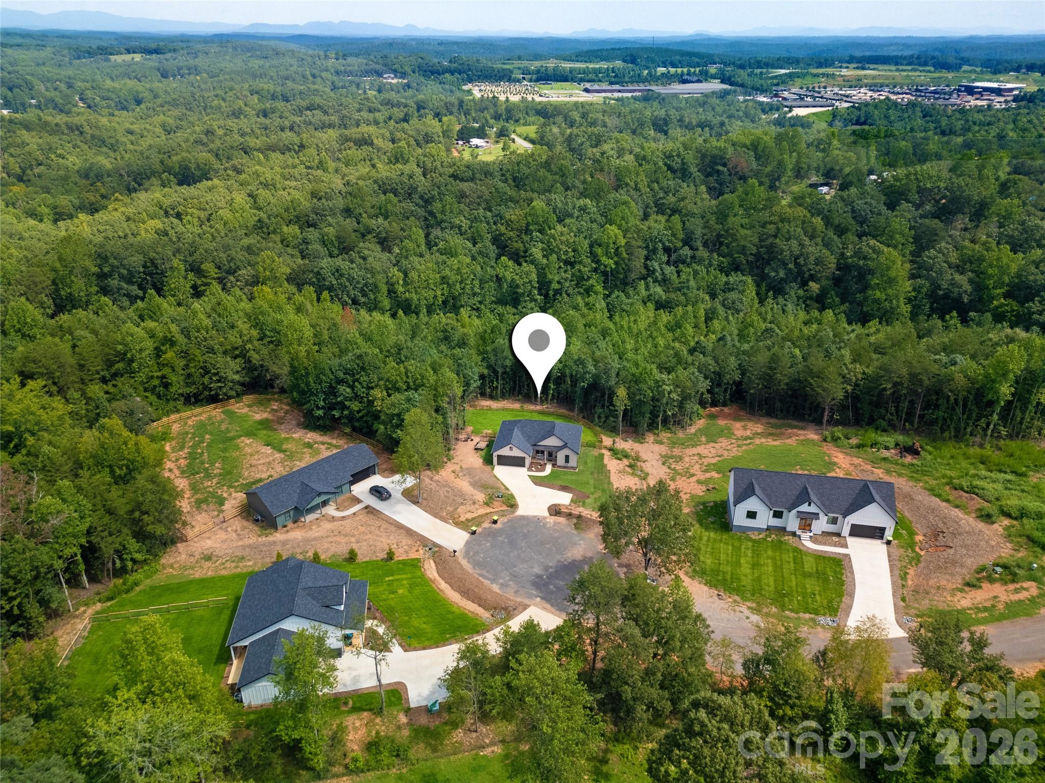 First four completed houses in this small exclusive subdivision of Leroy Etstaes on Lexxi Lane.! These all surround the culdesac at the end of the Lane.! Only going to be 8 total houses here on Lexxi Lane.! - 98 Lexxi Lane, Tryon