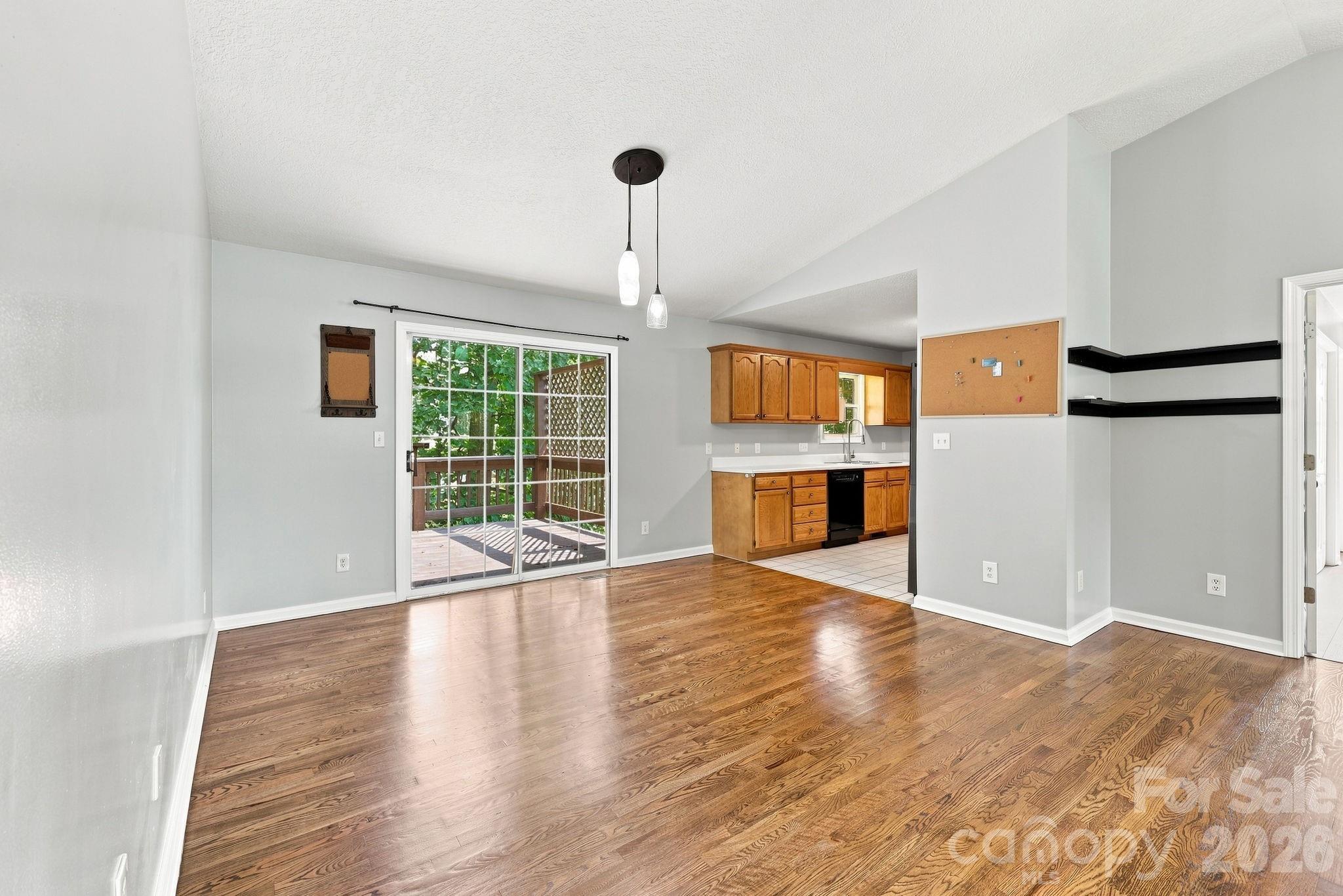 Refinished hardwood flooring - 16 Westwood Drive, Candler
