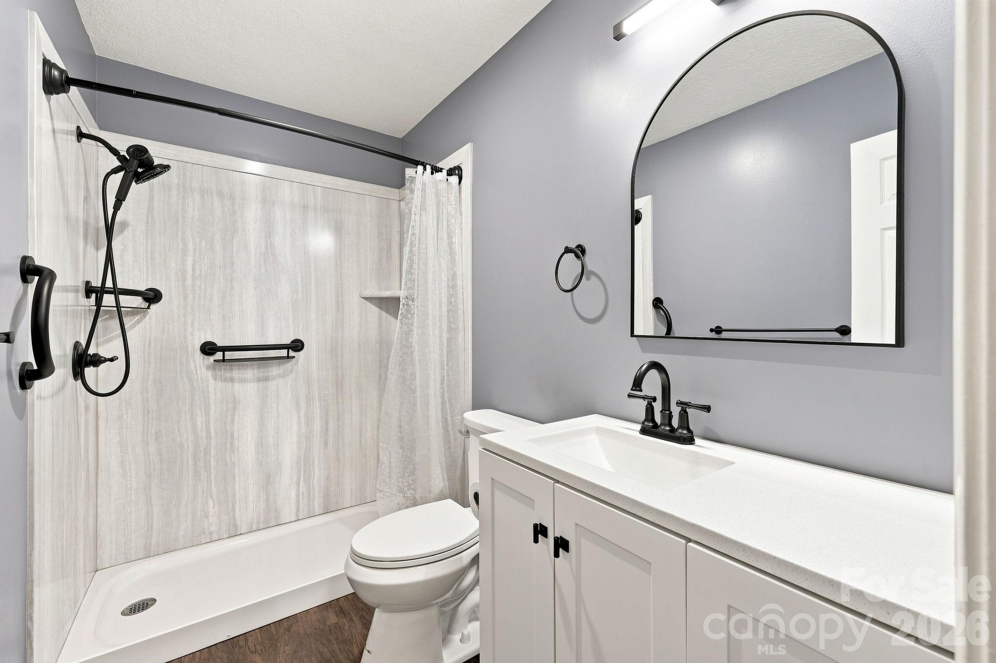 Renovated Hall Bath - 16 Westwood Drive, Candler
