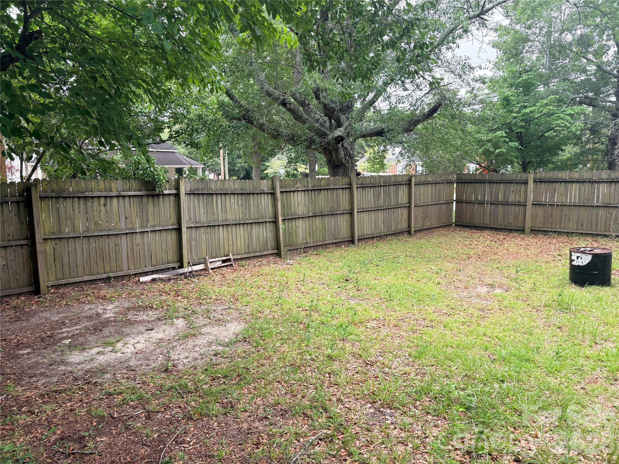 Rear Yard - 102 N Minor Street, Kershaw