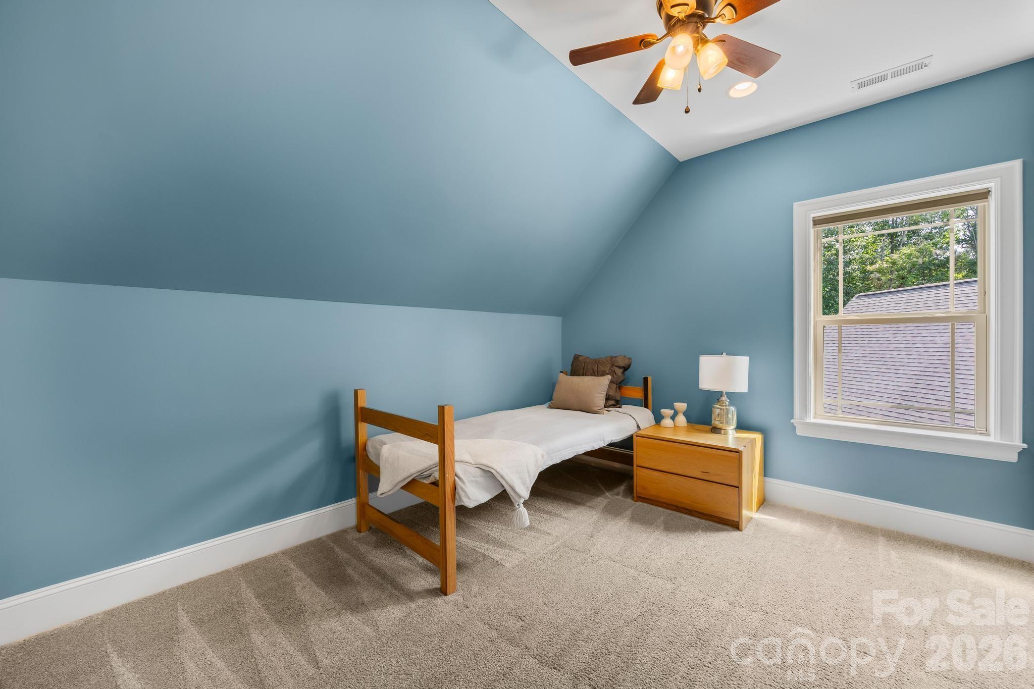 Upper level-secondary bedroom three - 6334 Long Island Road, Catawba