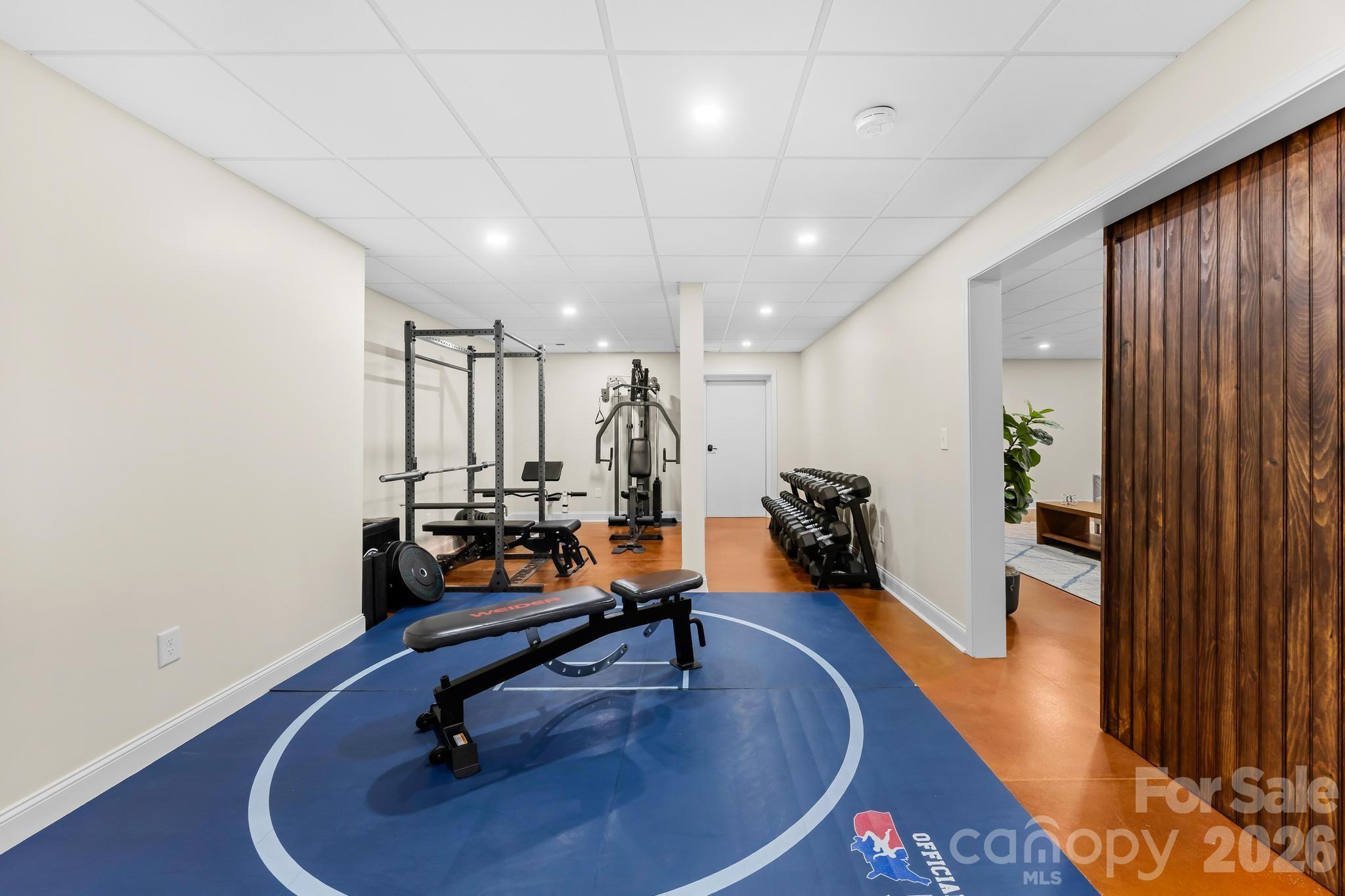 Extra storage-currently used as gym - 6334 Long Island Road, Catawba