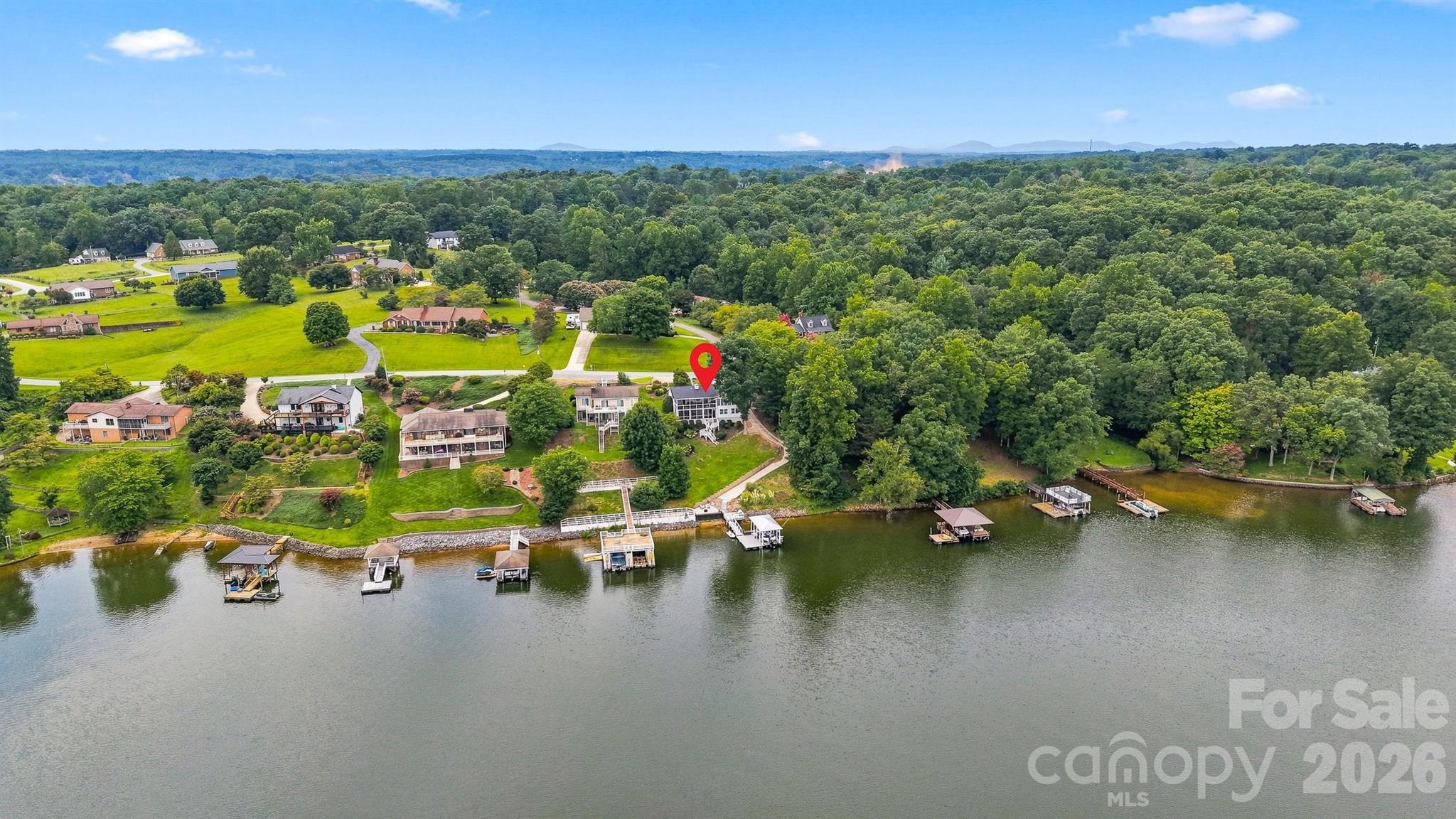 View from Lake - 220 Lakeshore Lane, Taylorsville