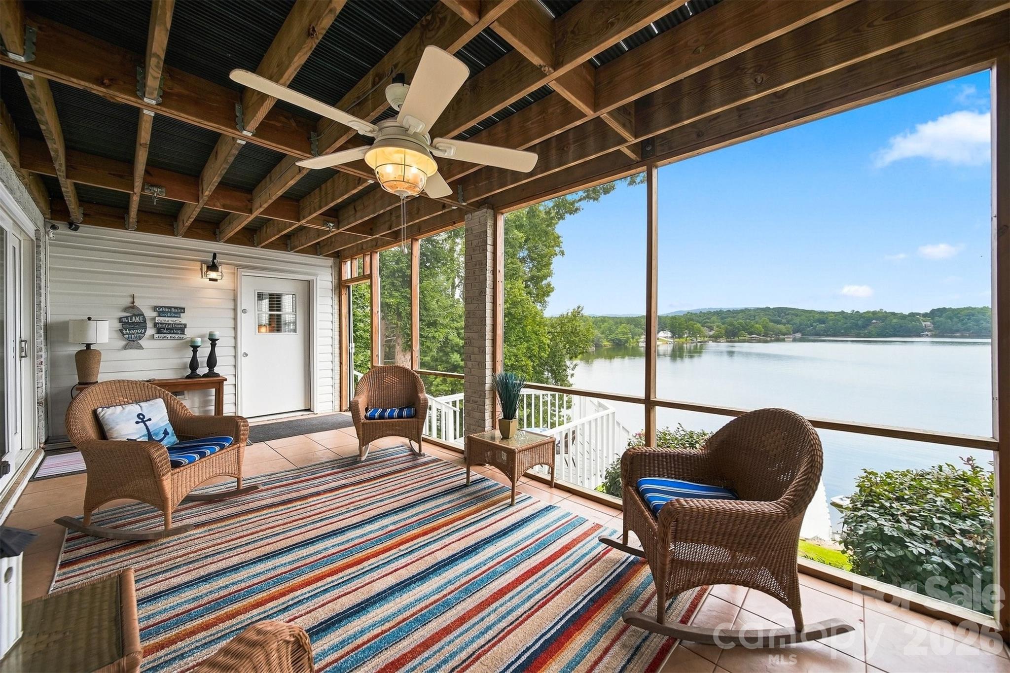 Screened Deck on Lower2 - 220 Lakeshore Lane, Taylorsville