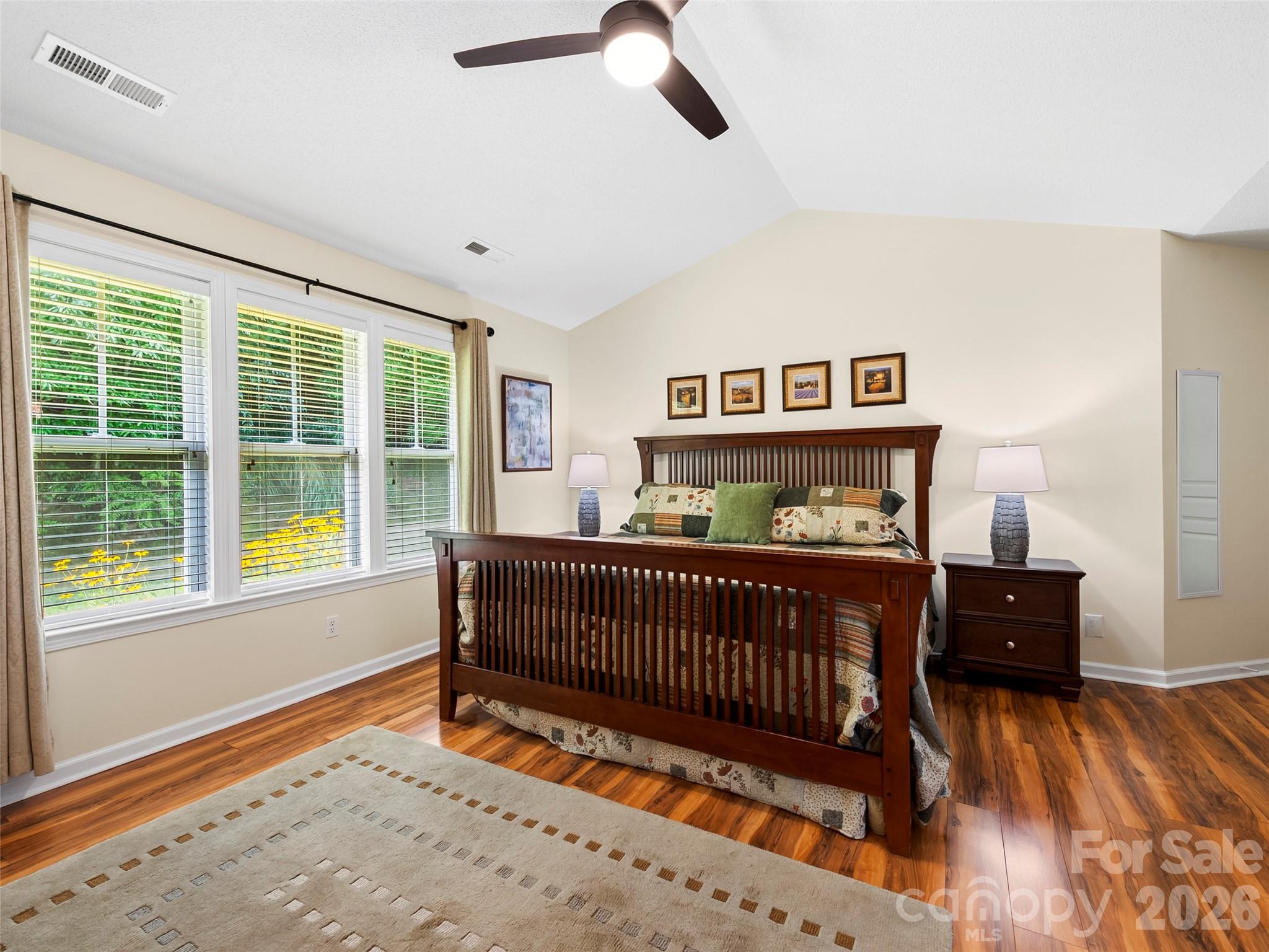 Large Primary Suite with Cathedral ceilings - 196 Snowy Egret Way, Hendersonville