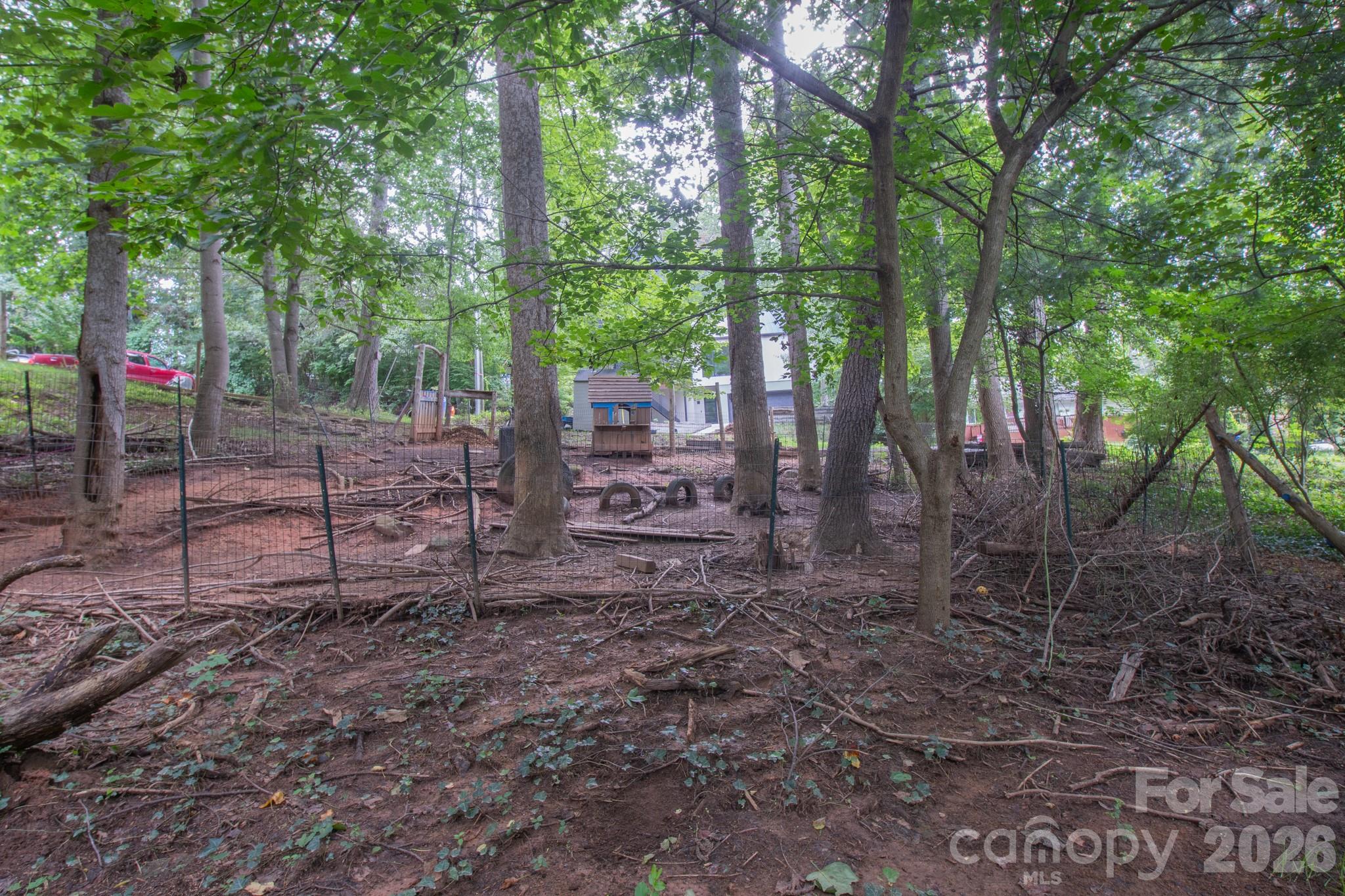 Goats and fencing not included with the land. - 99999 Rumbough Place, Asheville
