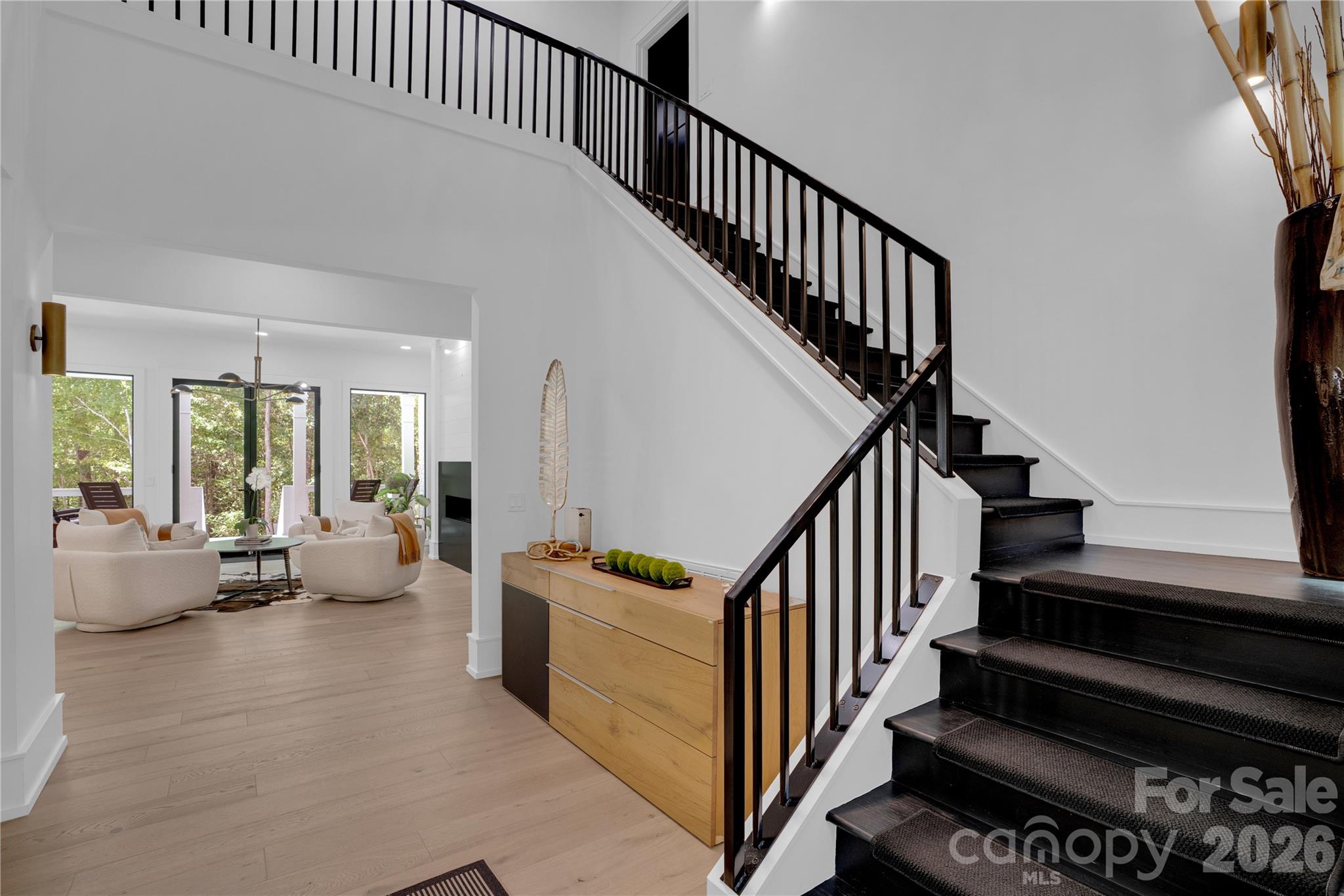 Custom Staircase - 1000 Steeple Ridge Road, Irmo