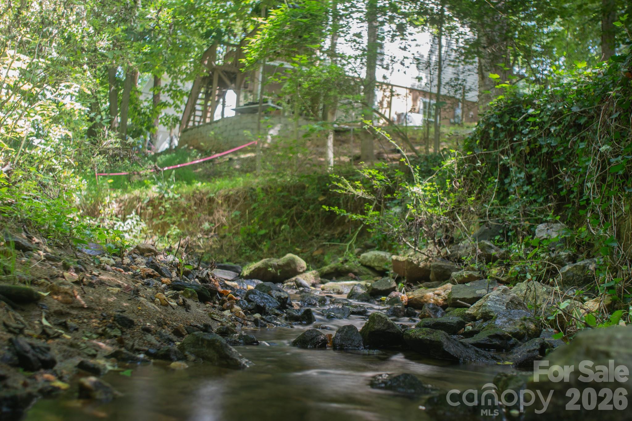 Creekfront lot between 2 parks - 99999 Rumbough Place, Asheville