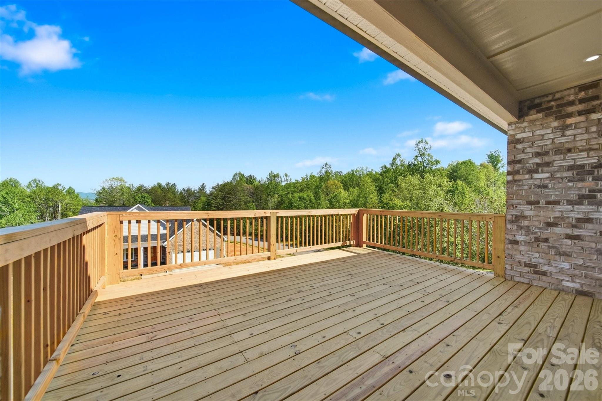 You'll love the covered back deck with views! - 426 Huntington Woods Street SE, Lenoir