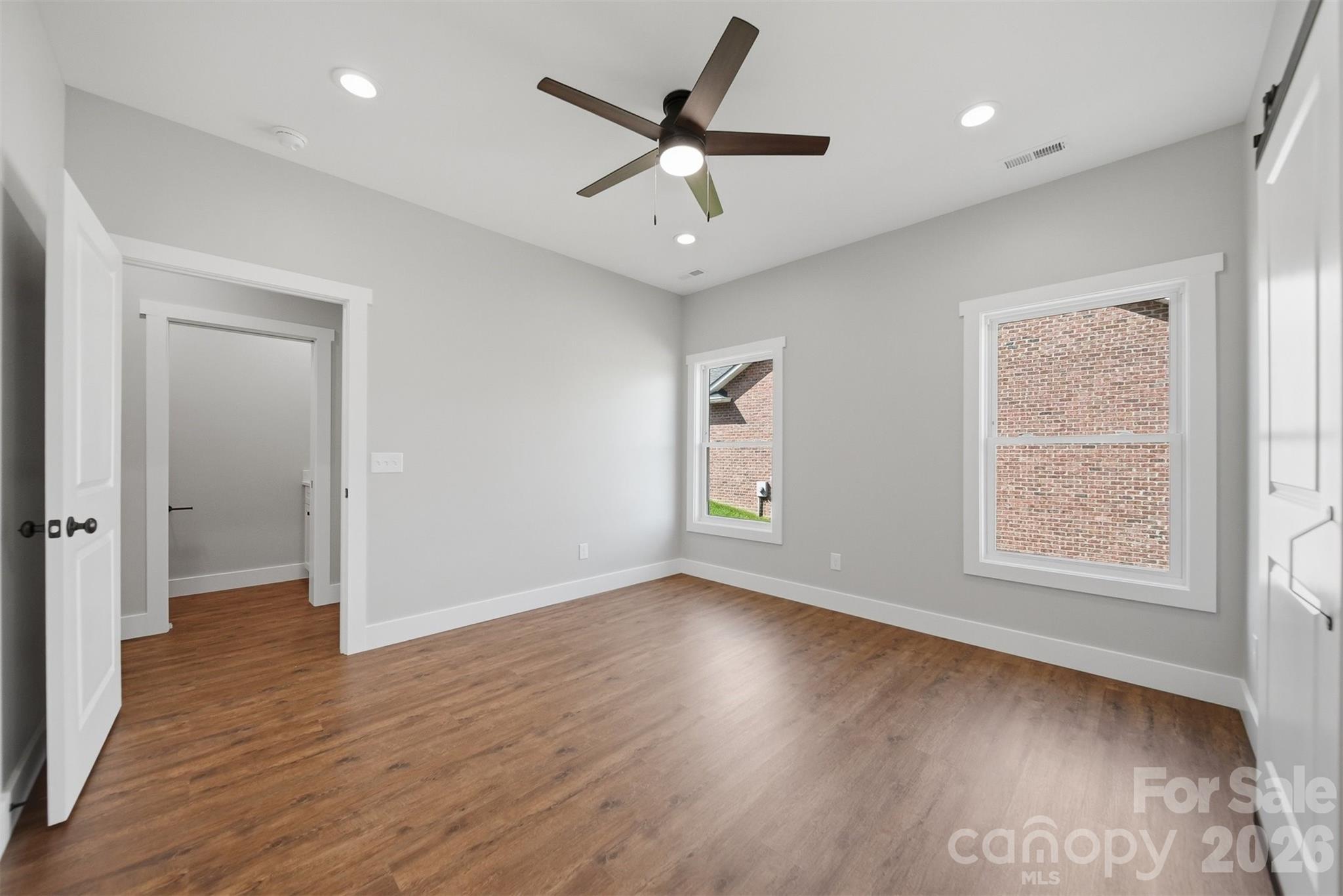Beautiful primary bathroom with custom cabinetry! - 426 Huntington Woods Street SE, Lenoir