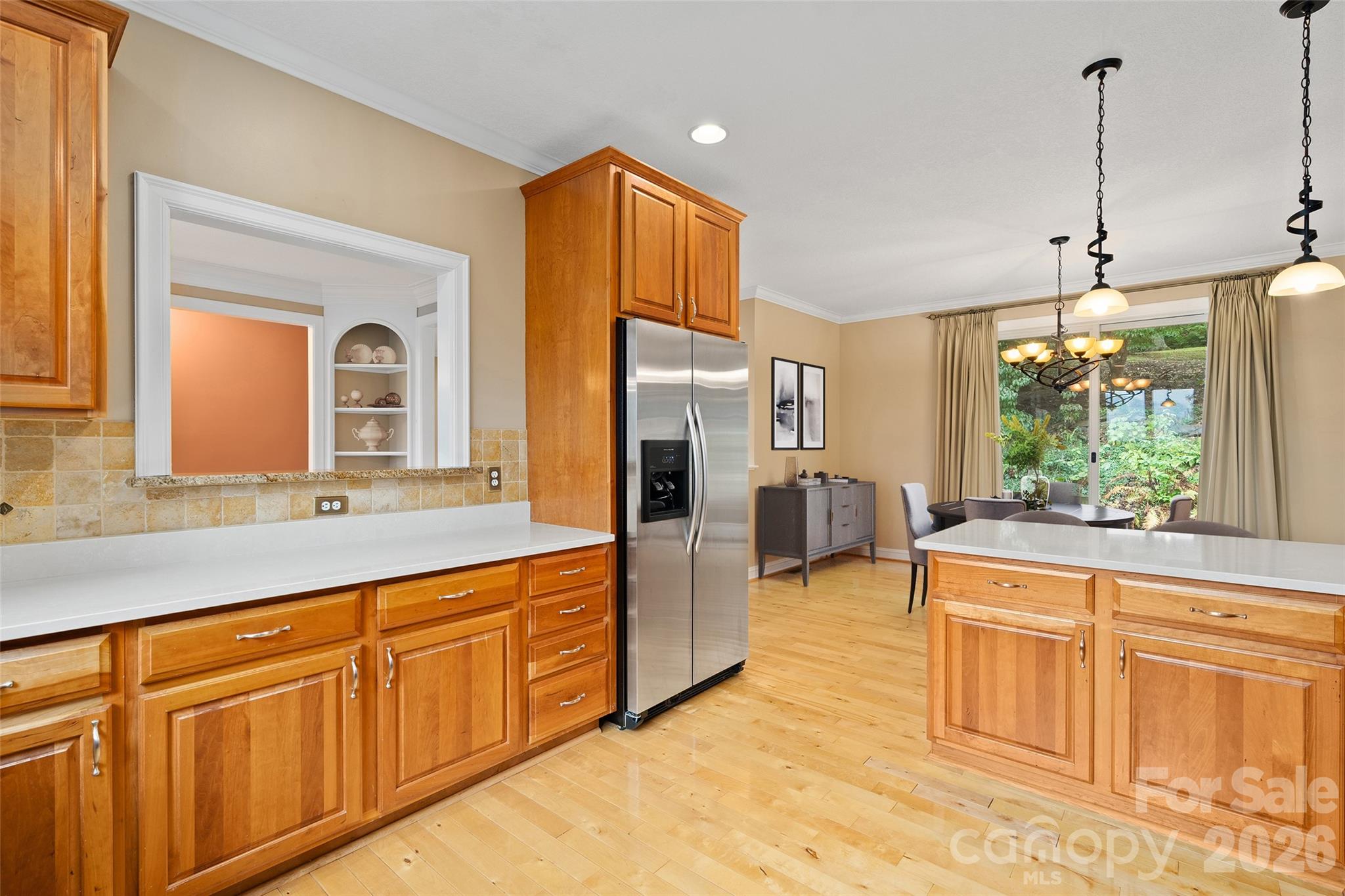 Kitchen Virtually Staged - 23 Clear Vista Drive, Asheville